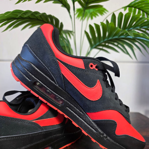 Nike Air Max 1 Black Red maat 44