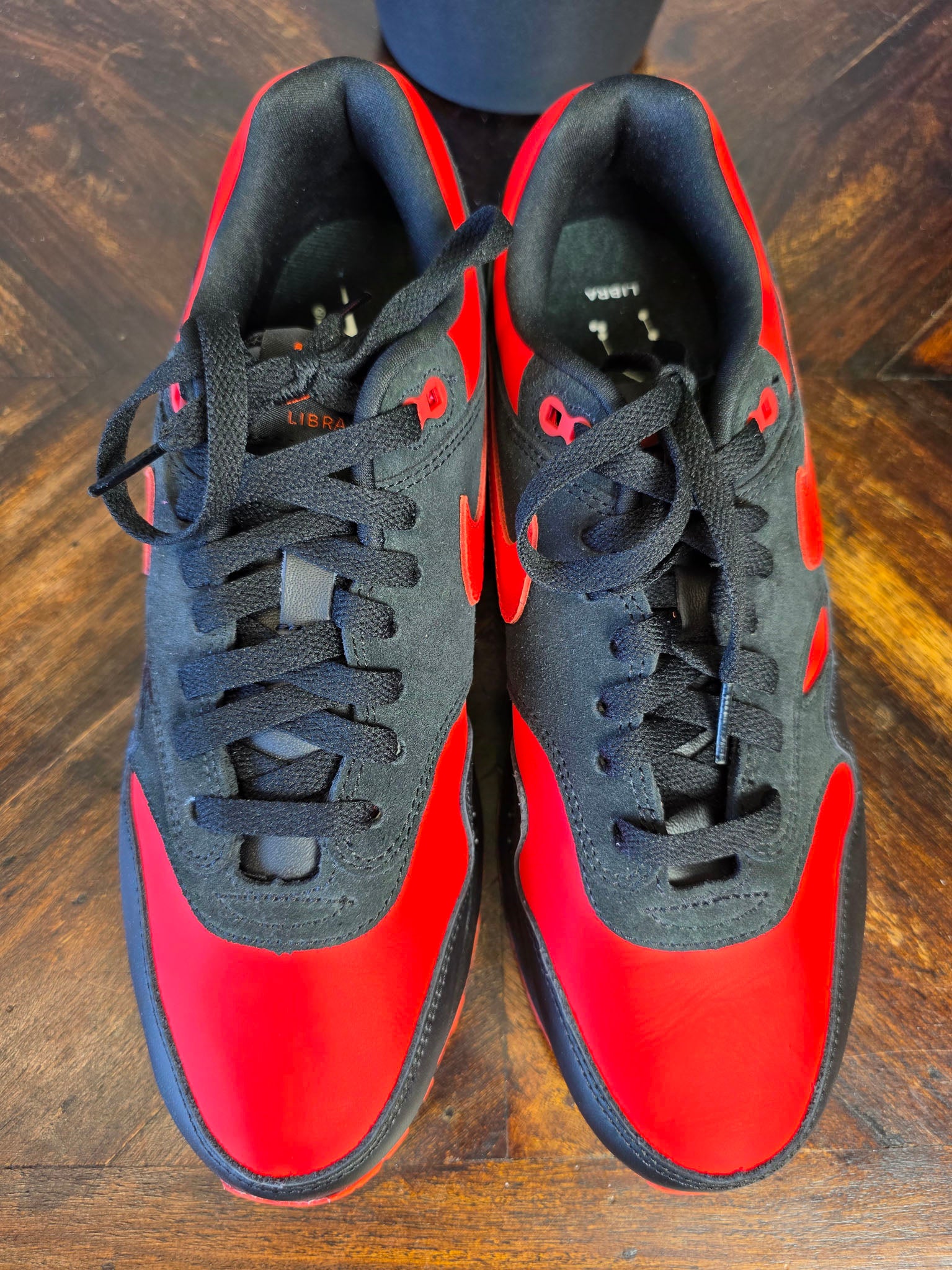 Nike Air Max 1 Black Red maat 44