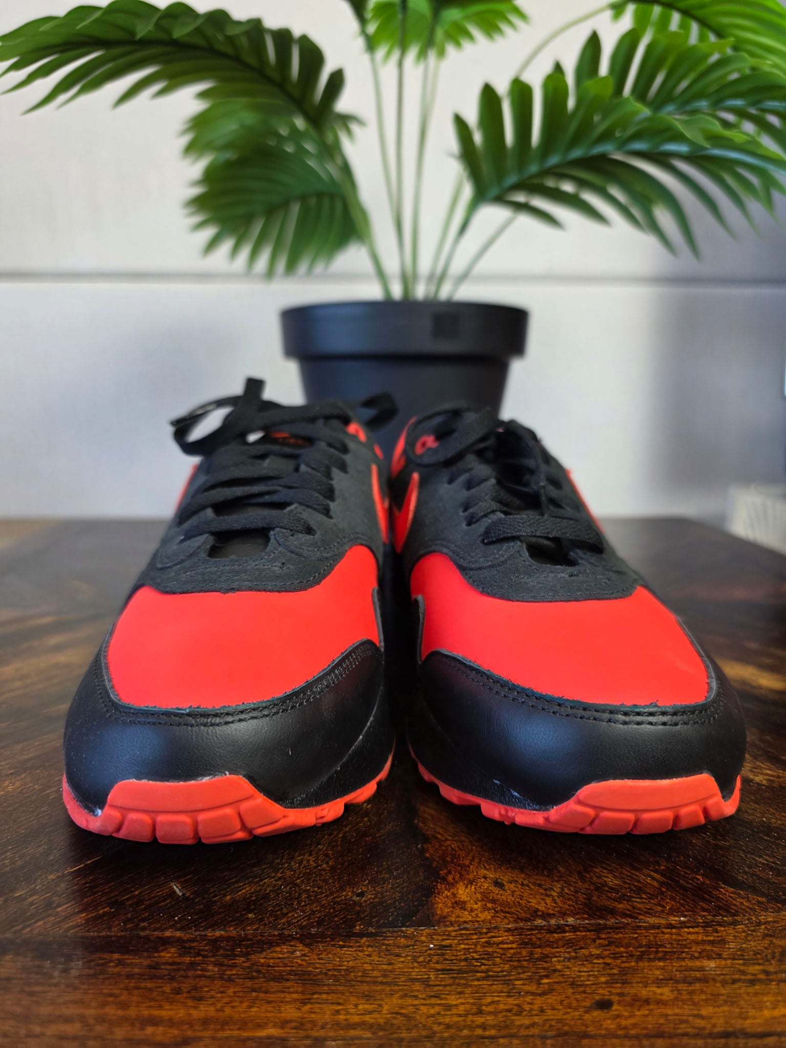 Nike Air Max 1 Black Red maat 44