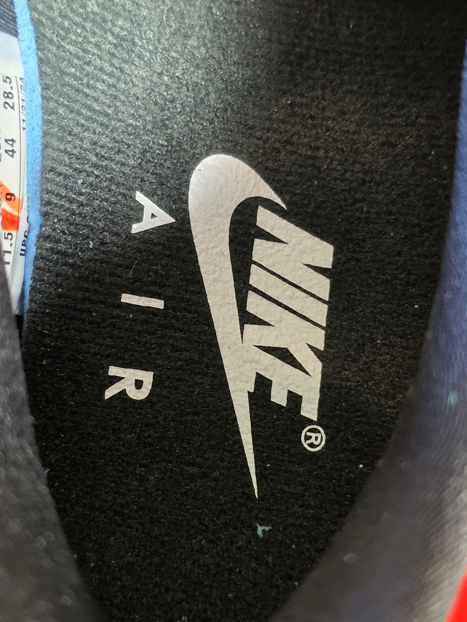 Nike Air Max 1 Black Red maat 44