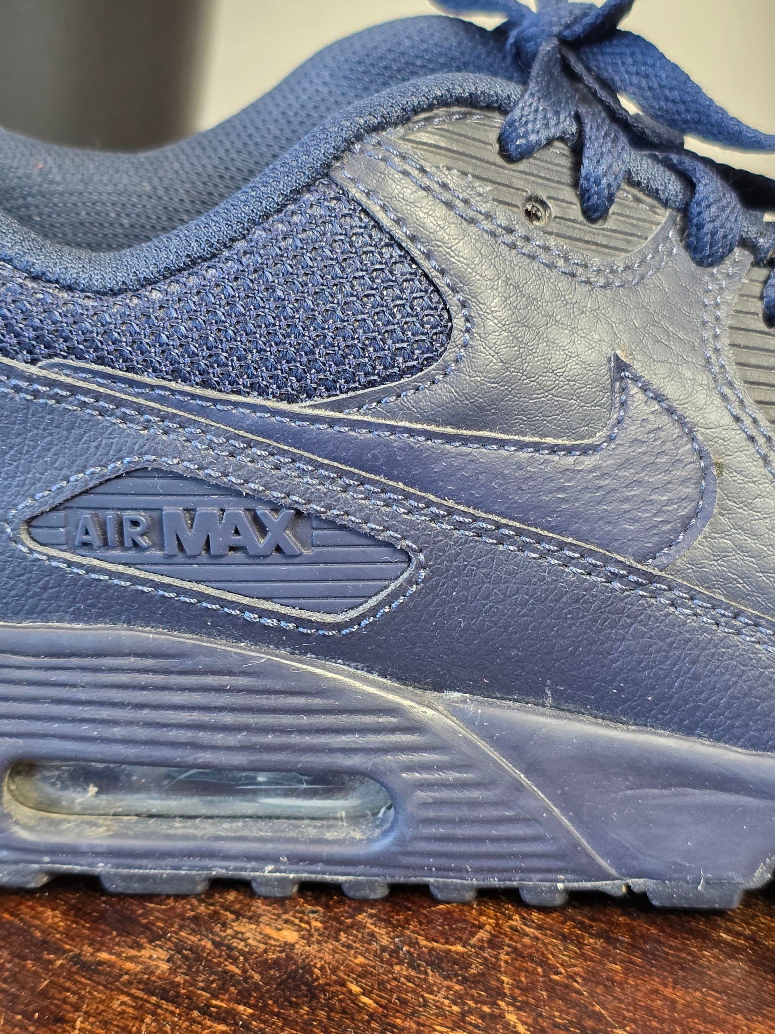 Nike Air Max 90 Mesh GS Obsidian maat 38,5