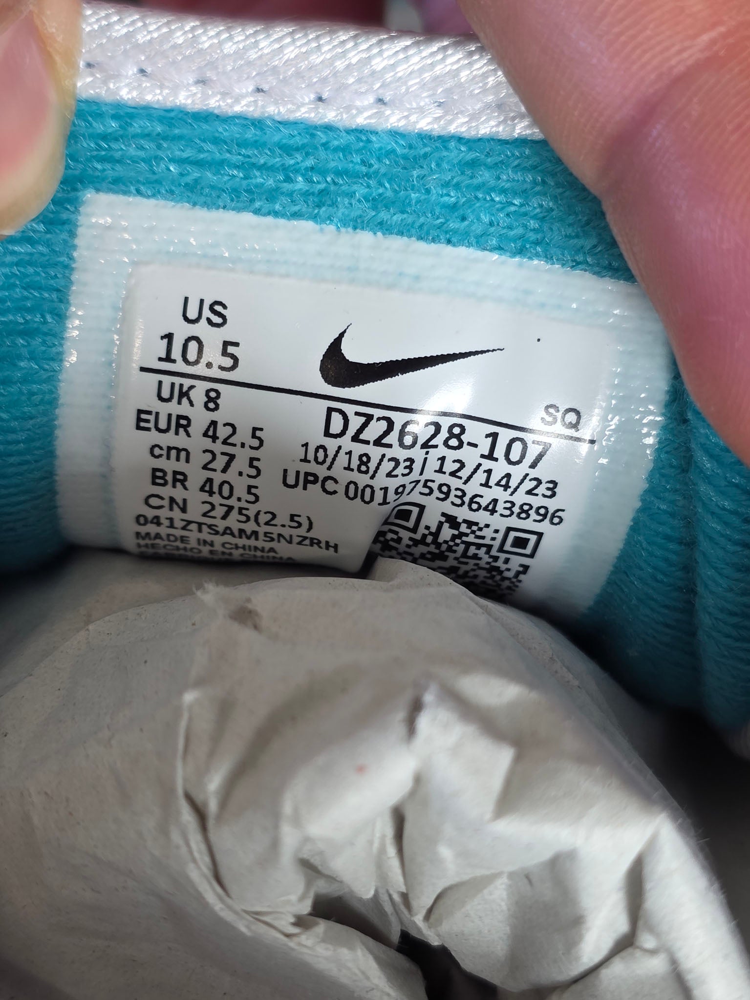 Nike Air Max 1 Dusty Cactus maat 42,5