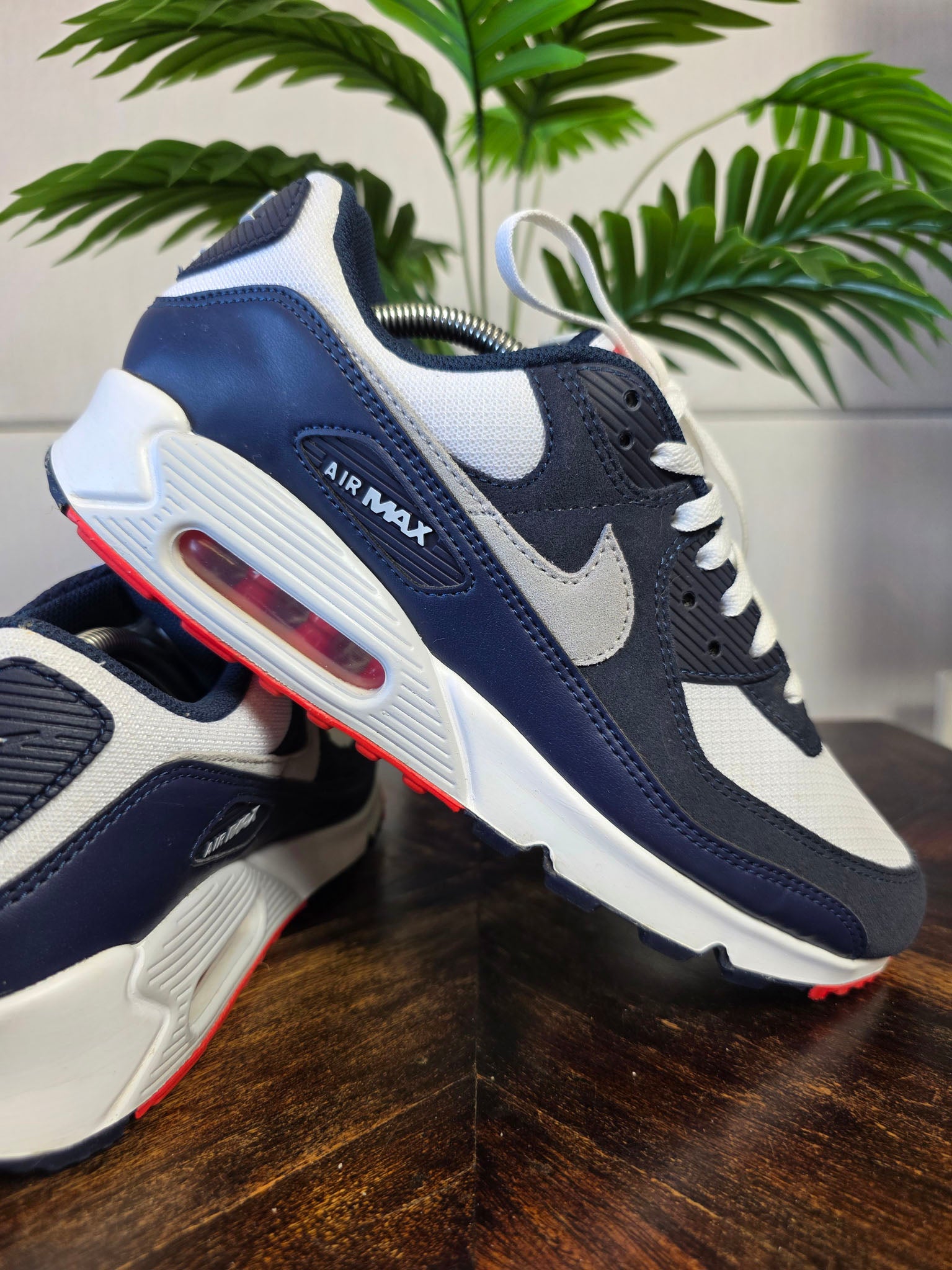 Nike Air Max 90 Navy Crimson maat 44,5