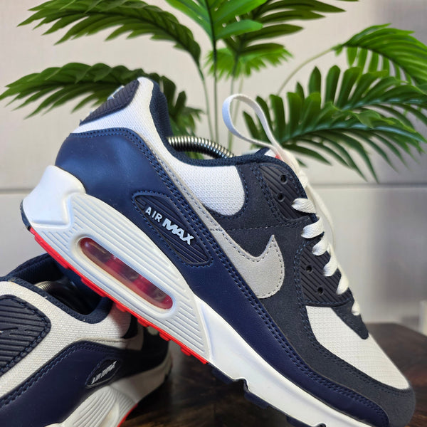 Nike Air Max 90 Navy Crimson maat 44,5
