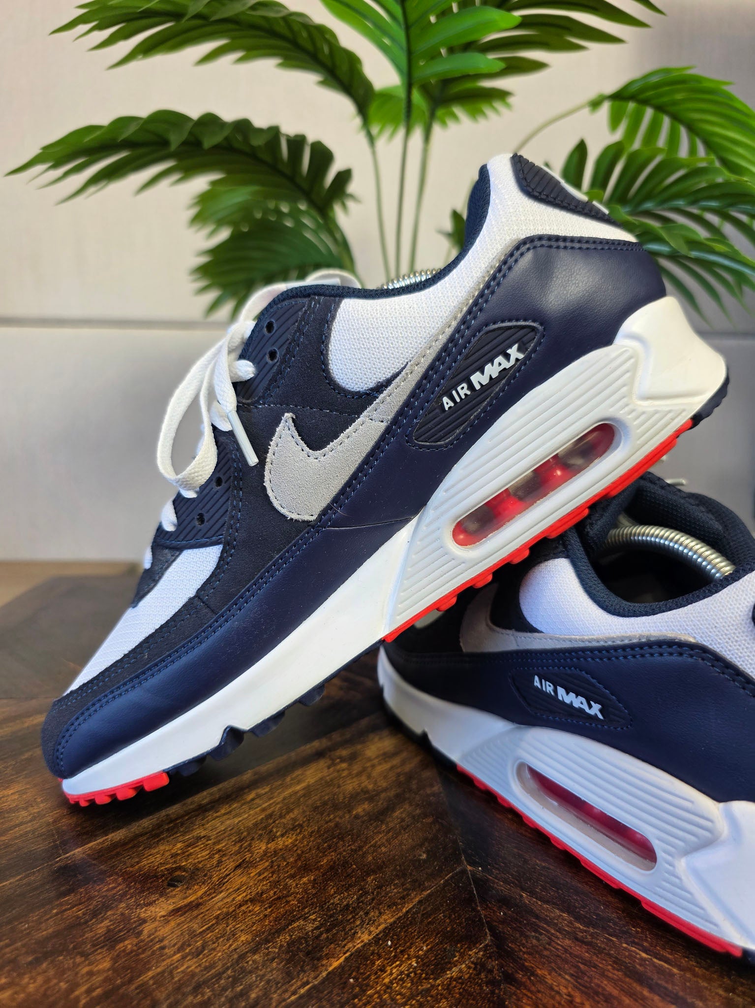 Nike Air Max 90 Navy Crimson maat 44,5