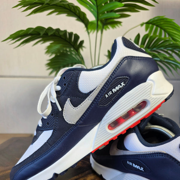 Nike Air Max 90 Navy Crimson maat 44,5