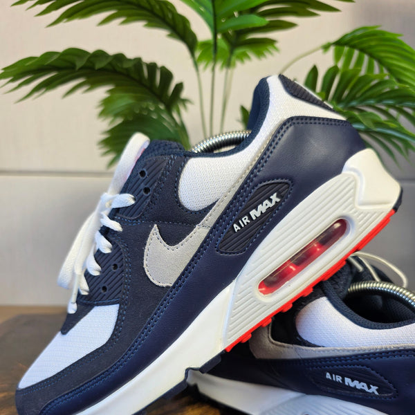 Nike Air Max 90 Navy Crimson maat 44,5