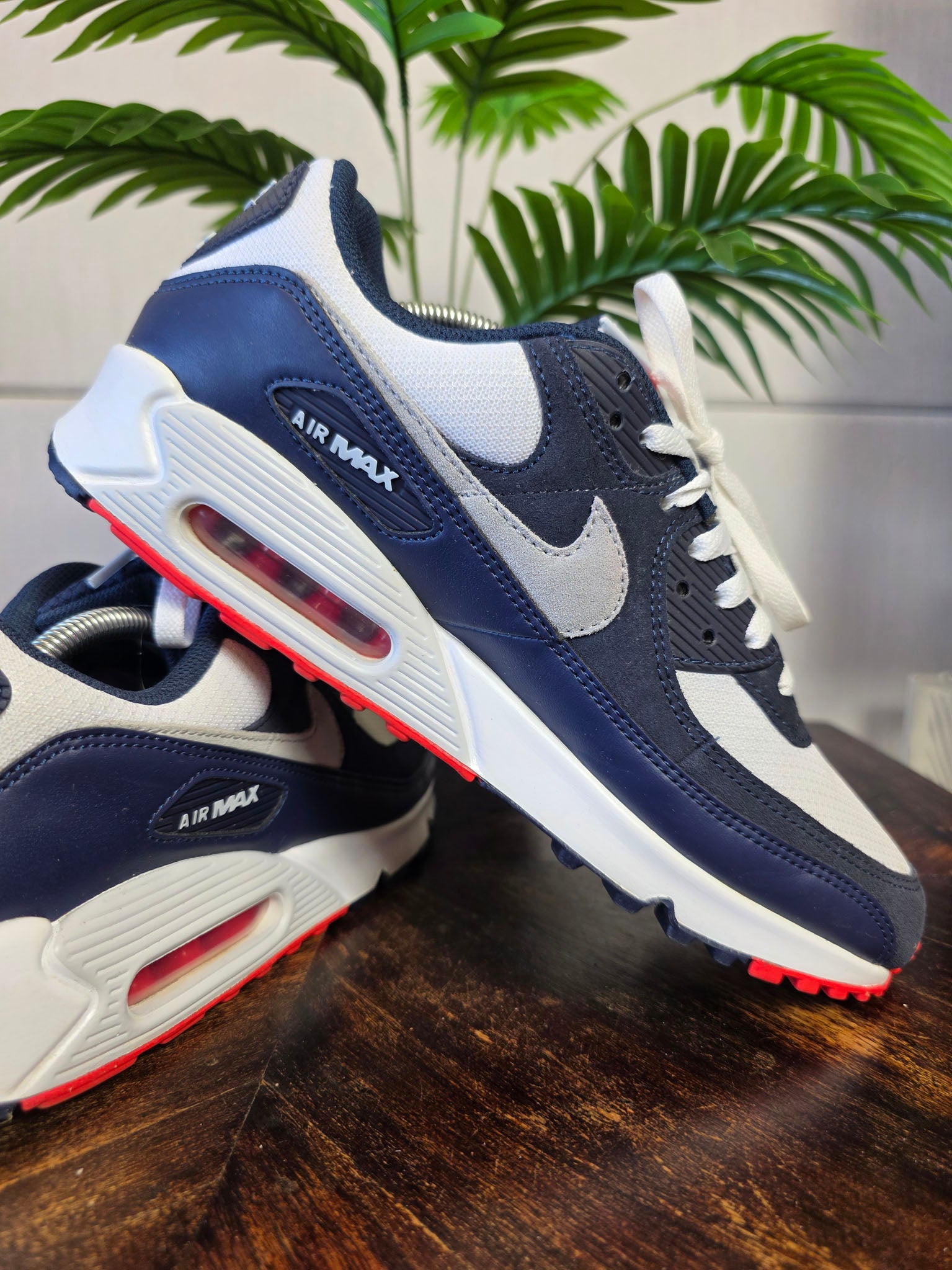 Nike Air Max 90 Navy Crimson maat 44,5