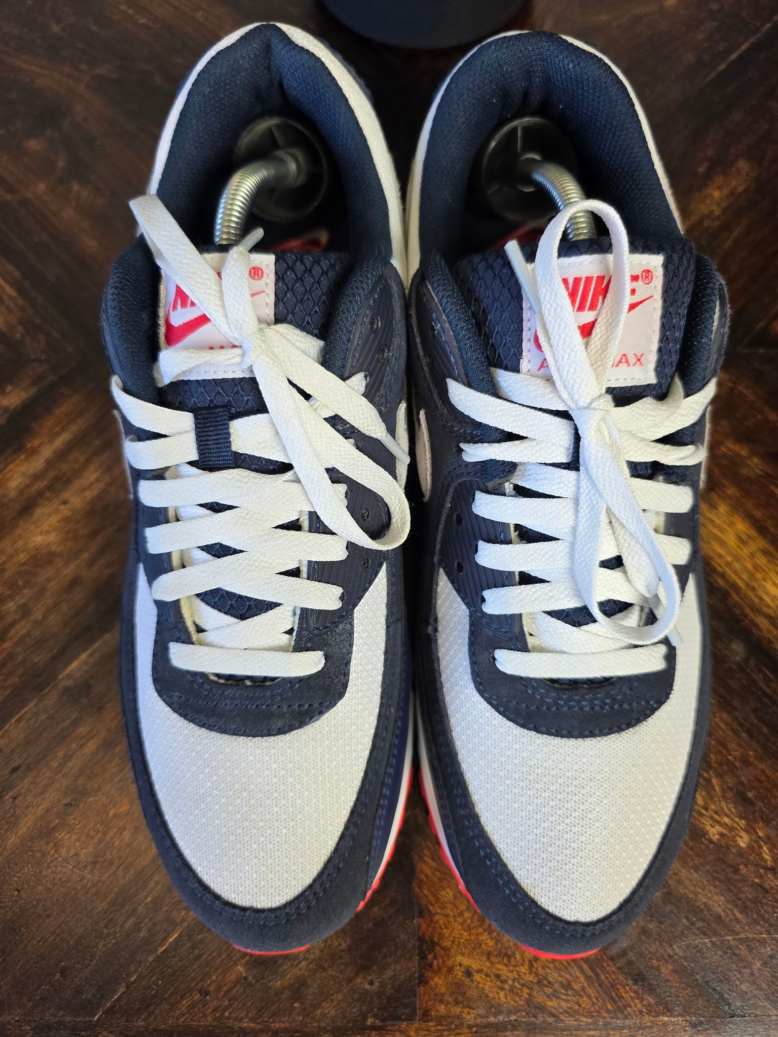 Nike Air Max 90 Navy Crimson maat 44,5