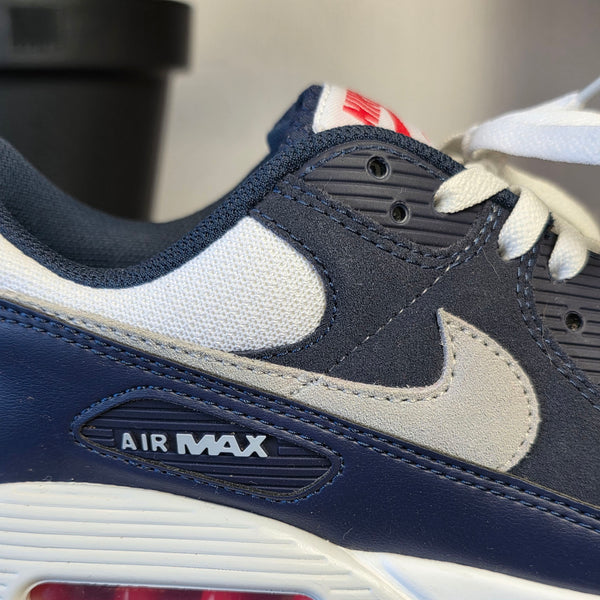 Nike Air Max 90 Navy Crimson maat 44,5