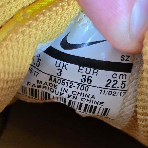 Nike Air Max 1 Jewel Mineral Yellow maat 36