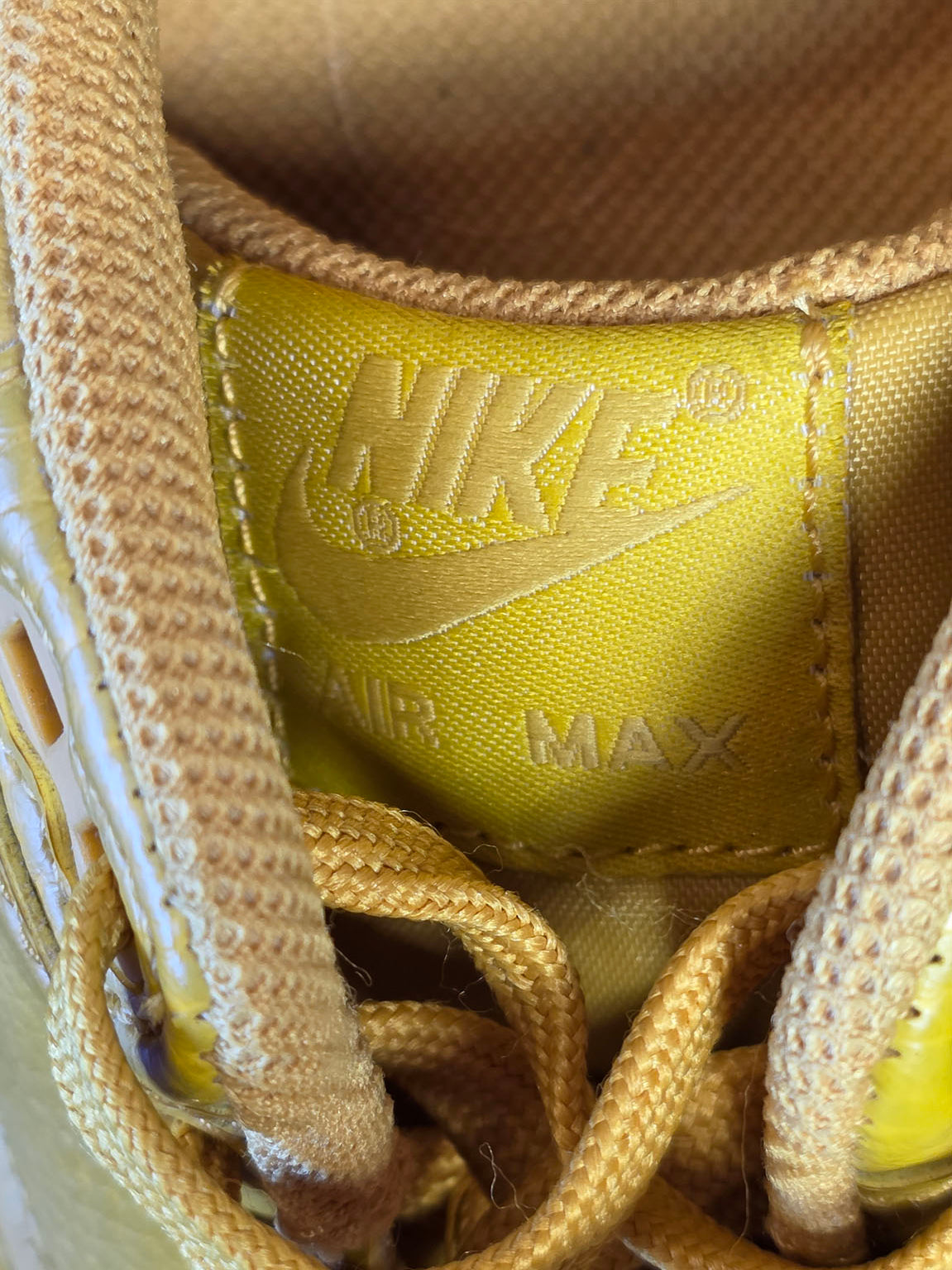 Nike Air Max 1 Jewel Mineral Yellow maat 36