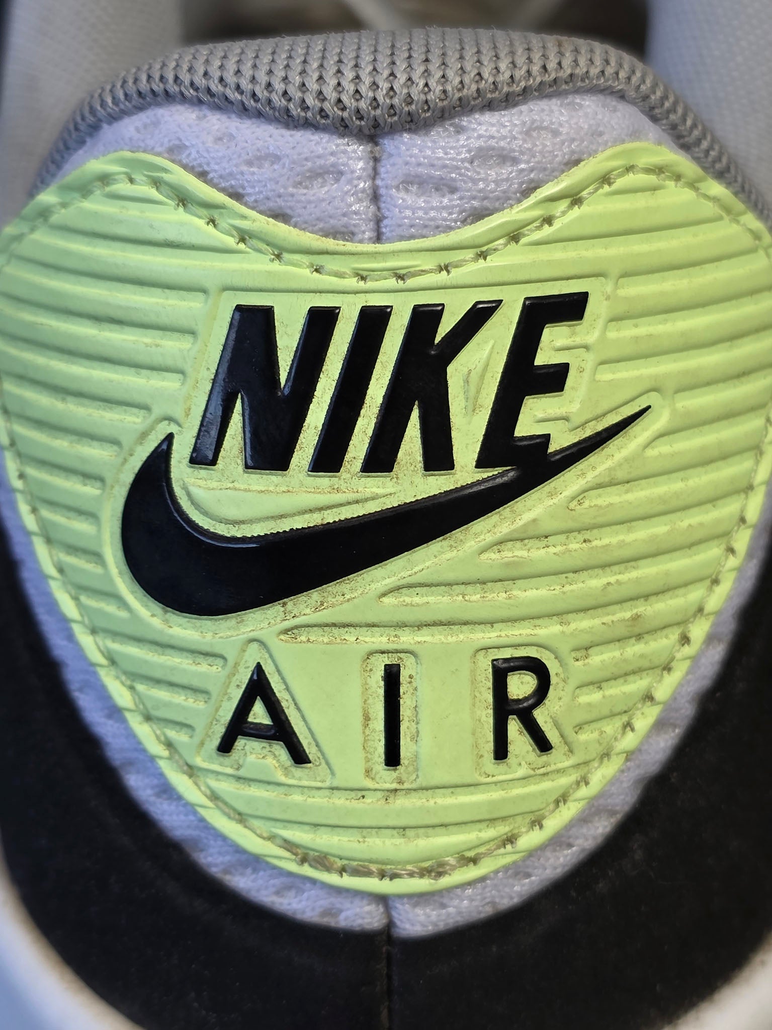 Nike Air Max 90 Golf White Particle Grey Barely Volt maat 45