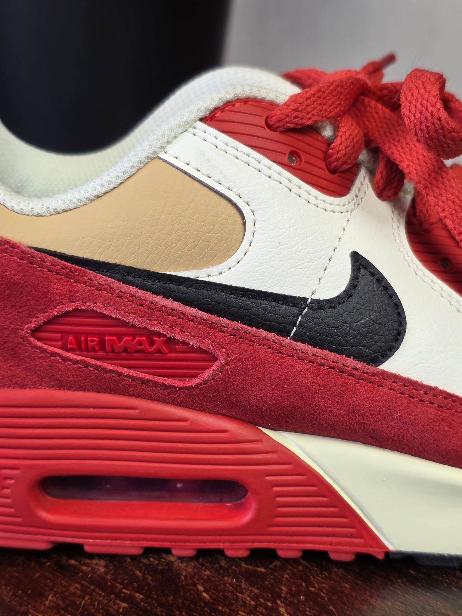 Nike Air Max 90 LTR Sesame Red Clay maat 39
