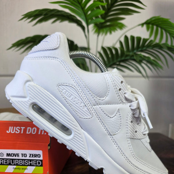 Nike Air Max 90 Triple White maat 42,5