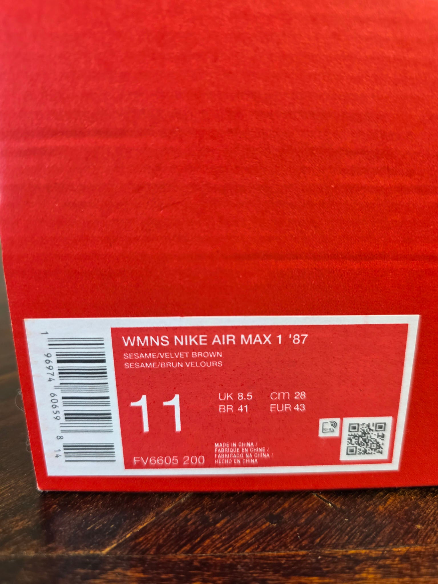 Nike Air Max 1 '87 Leopard maat 43