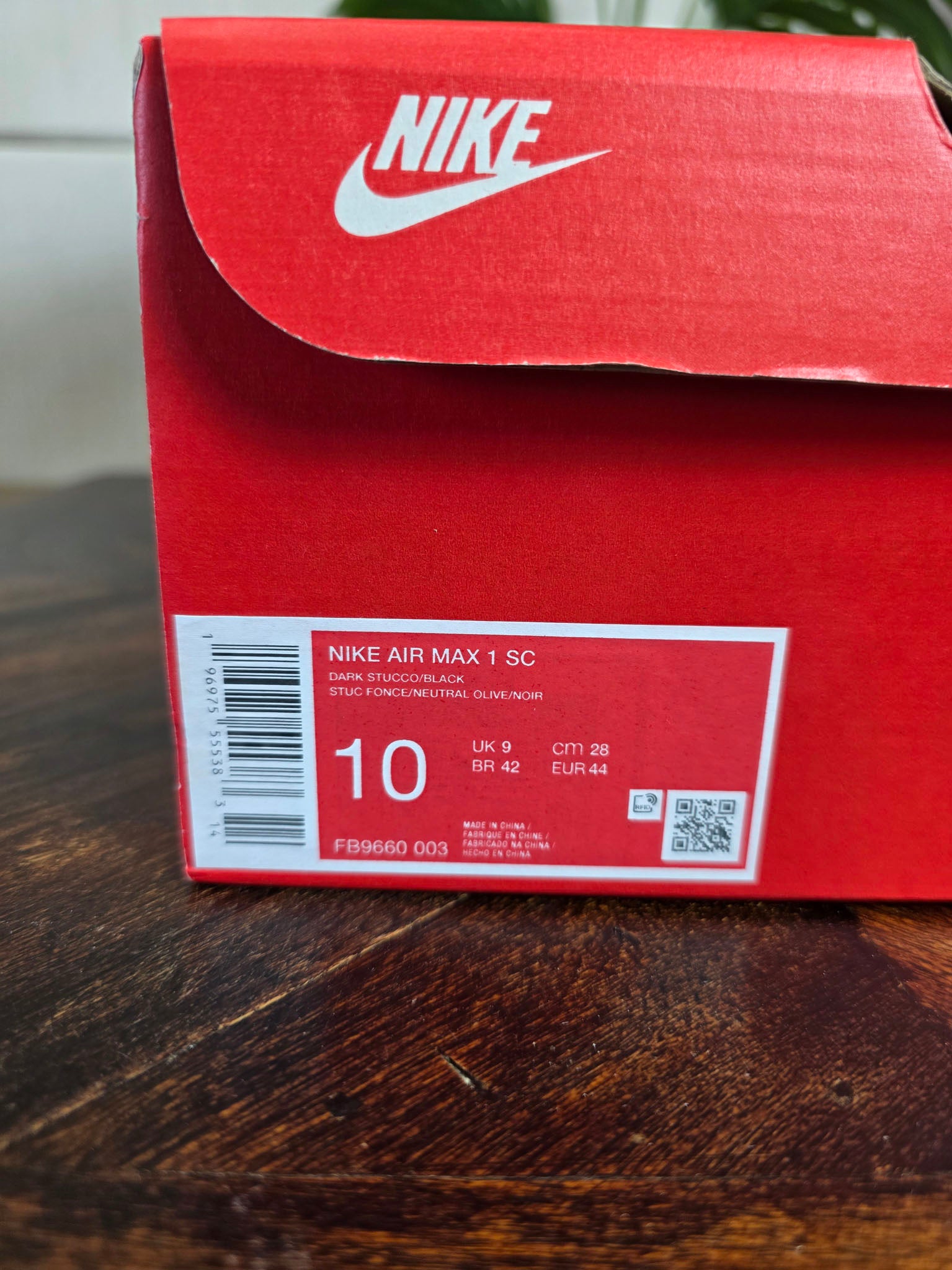 Nike Air Max 1 SC Dark Stucco maat 44