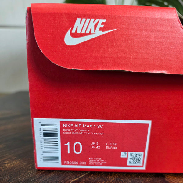 Nike Air Max 1 SC Dark Stucco maat 44
