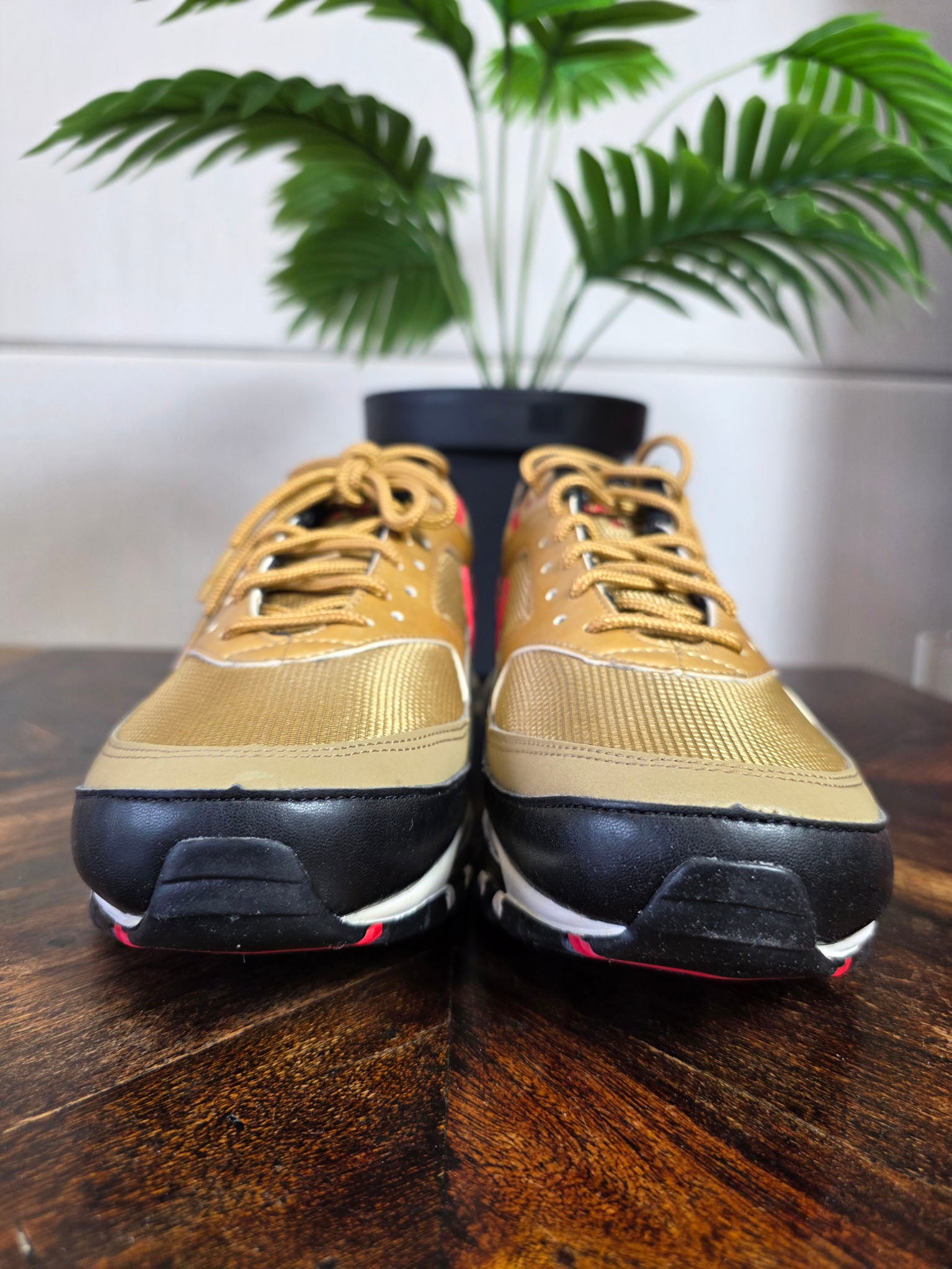 Nike Air Max 97 BW Metallic Gold University Red maat 44
