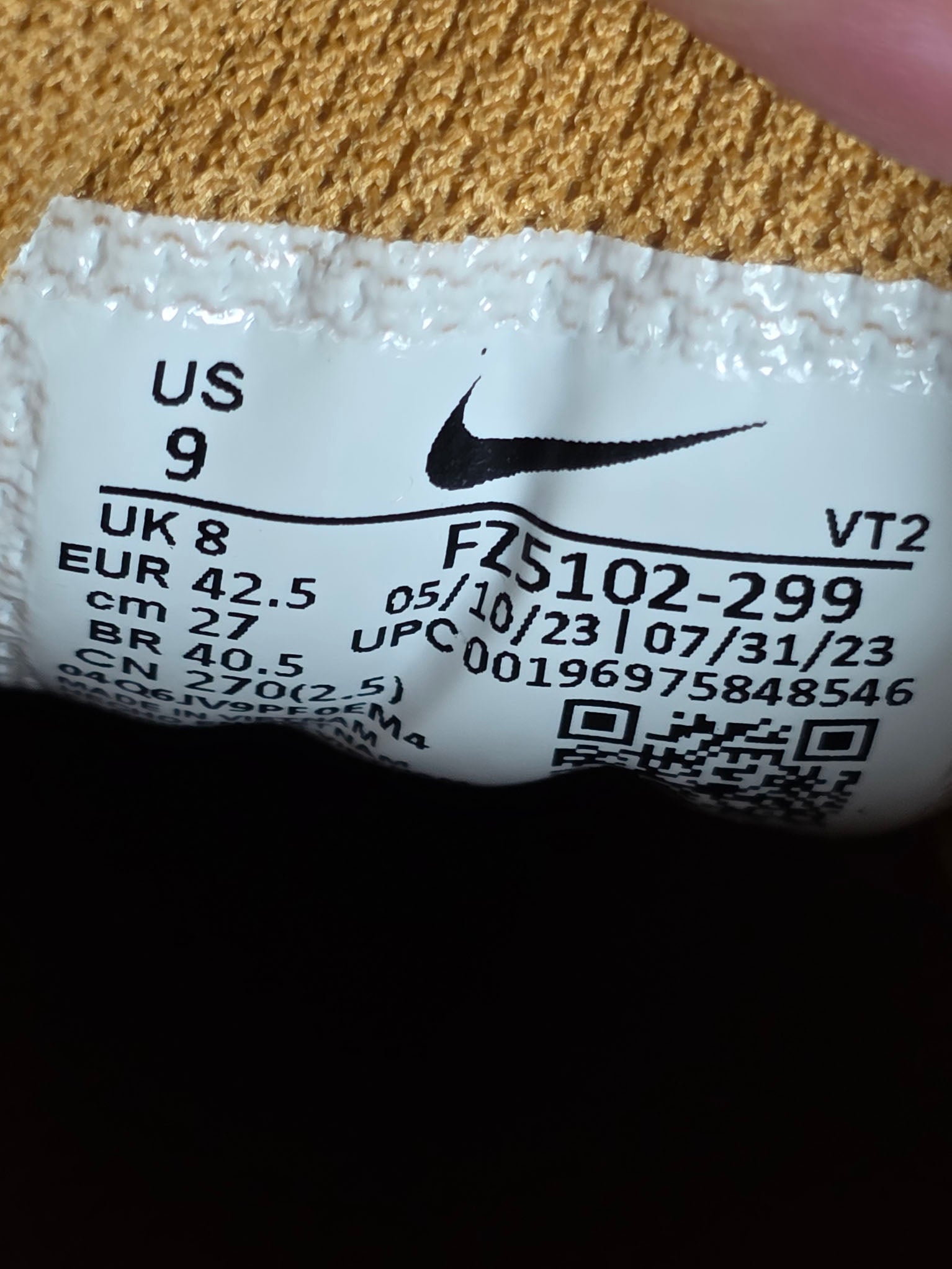 Nike Air Max 90 Wheat maat 42,5