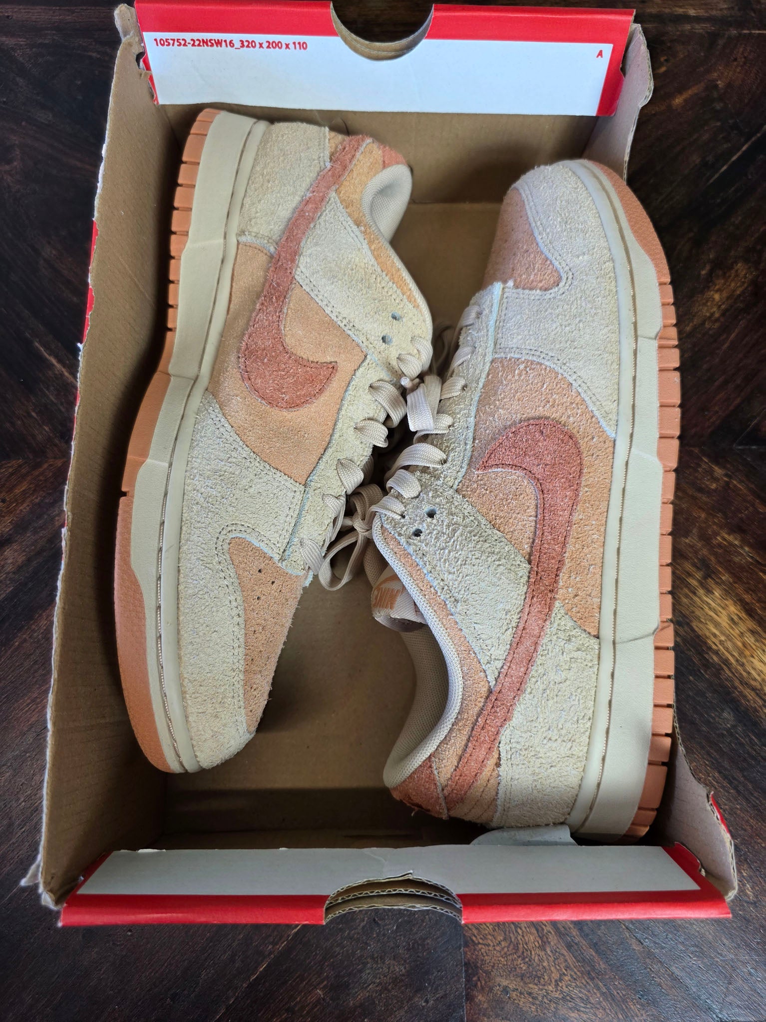 Nike Dunk Low Burnt Sunrise maat 42,5
