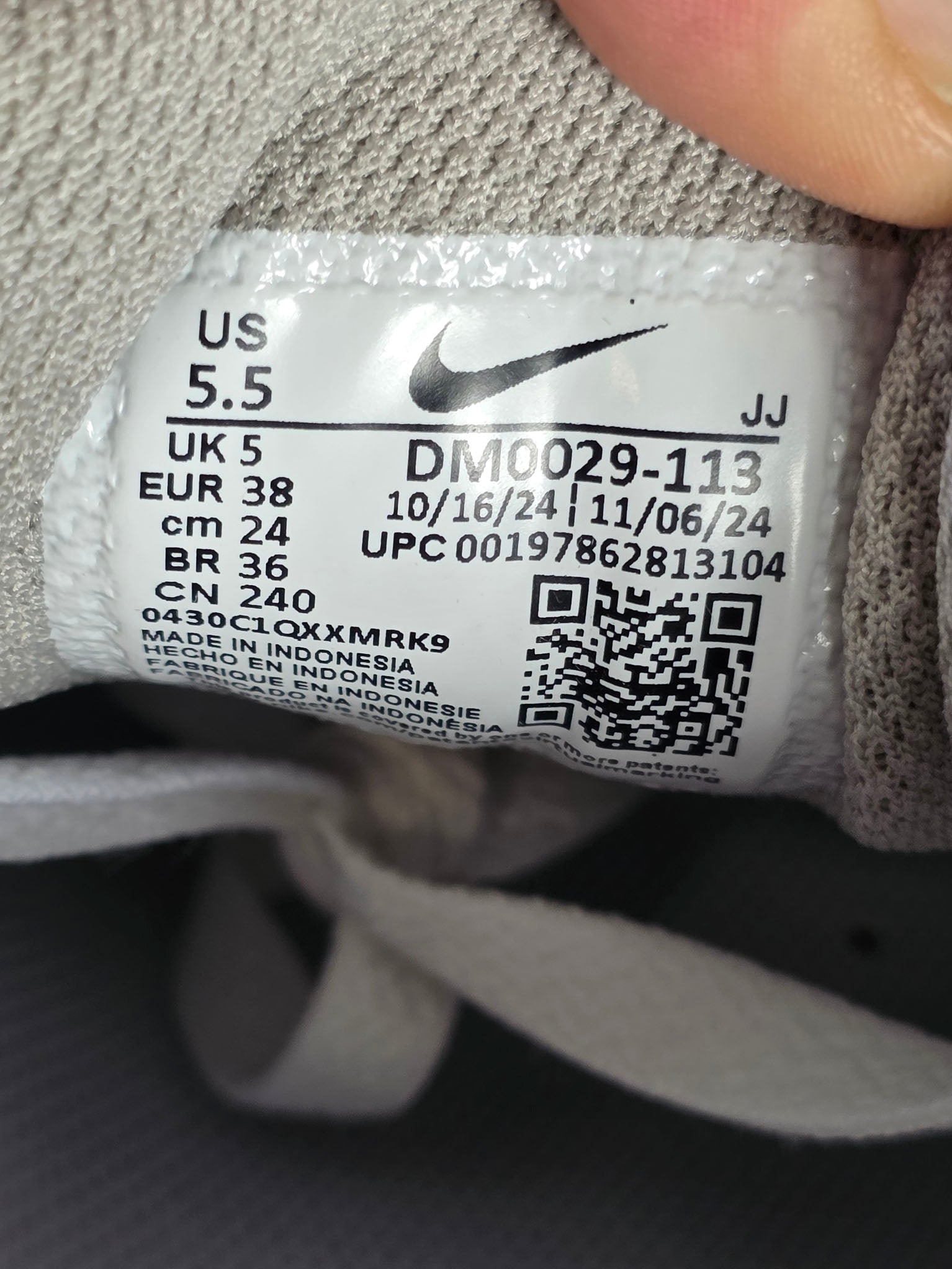 Nike Air Max 90 White College Grey maat 38