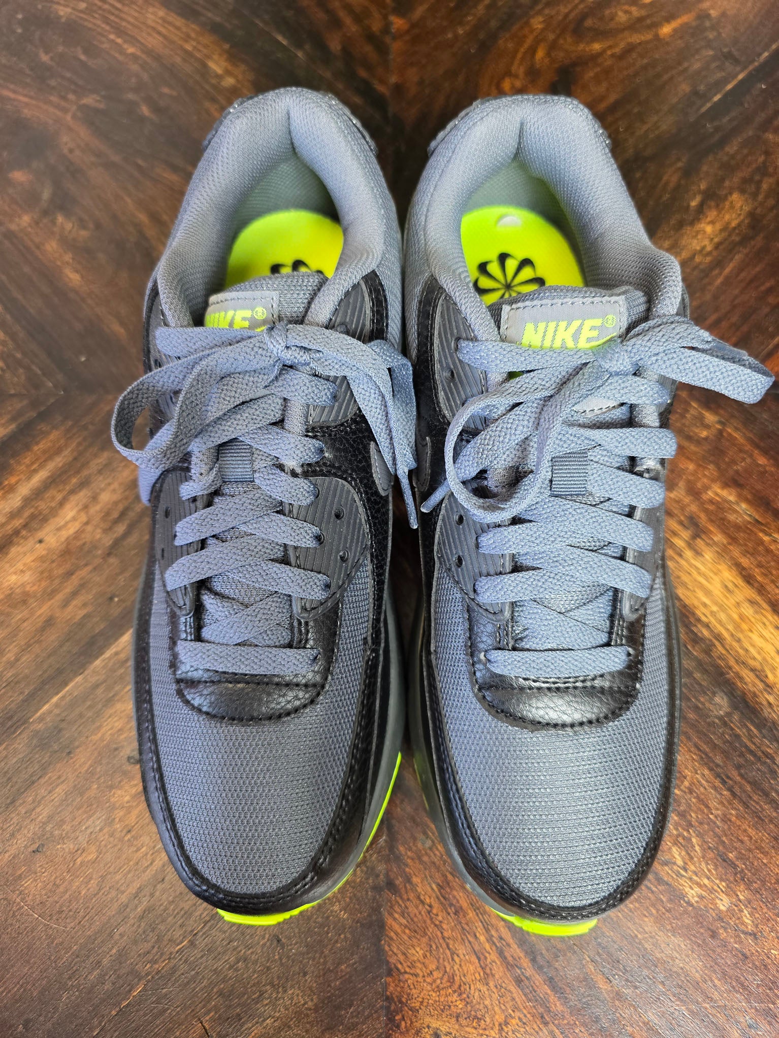 Nike Air Max 90 Next Nature GS "Dark Grey Volt" maat 40