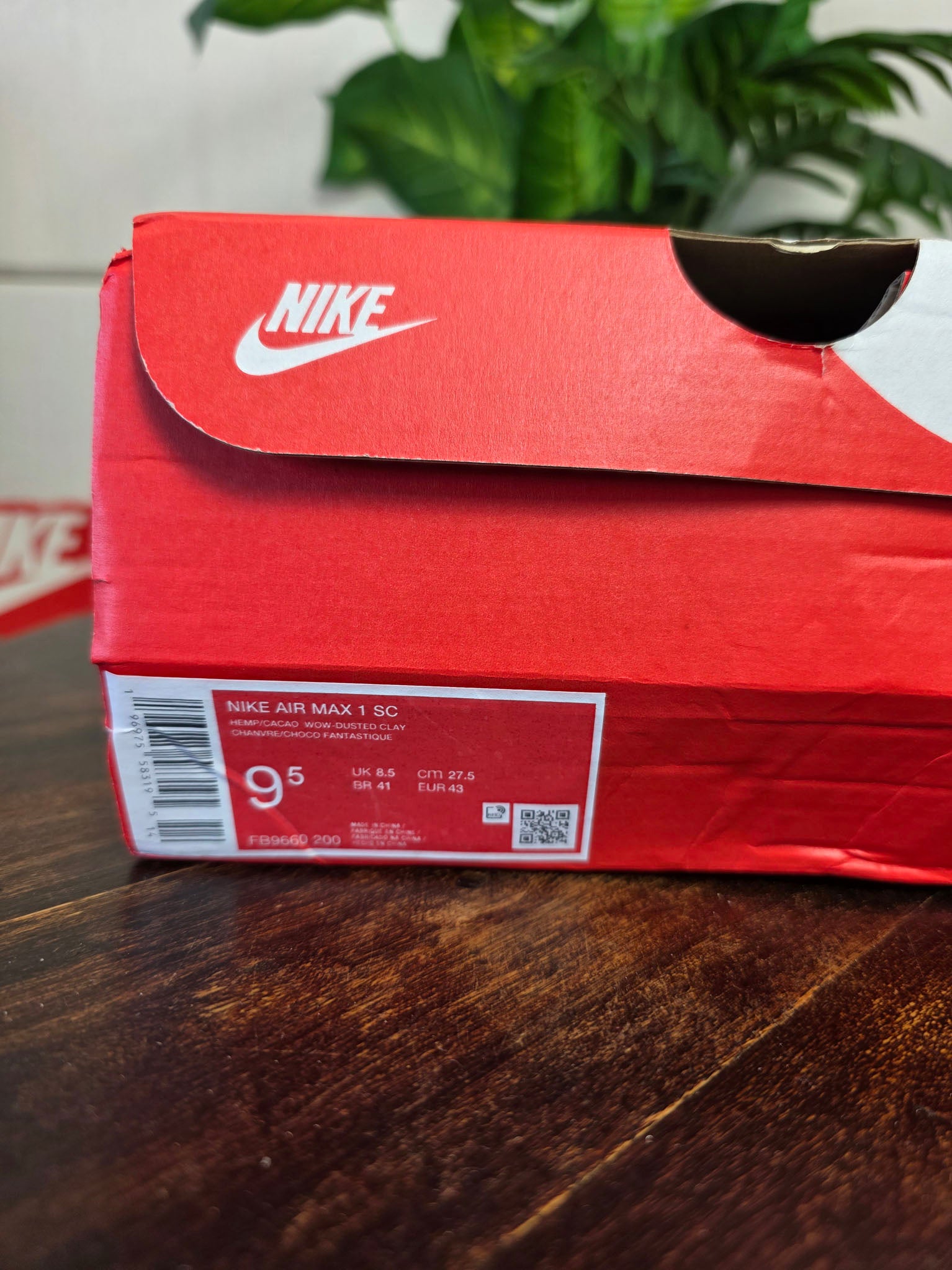 Nike Air Max 1 SC Cacao Wow maat 43