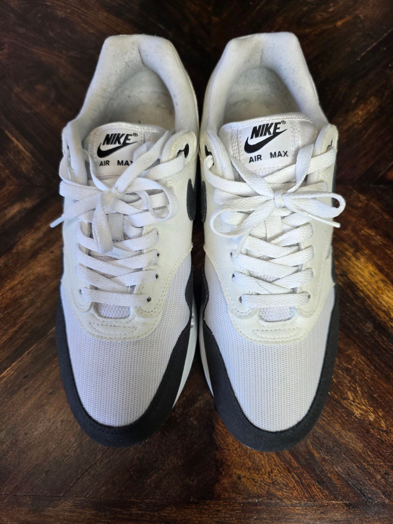 Nike Air Max 1 Black White maat 44