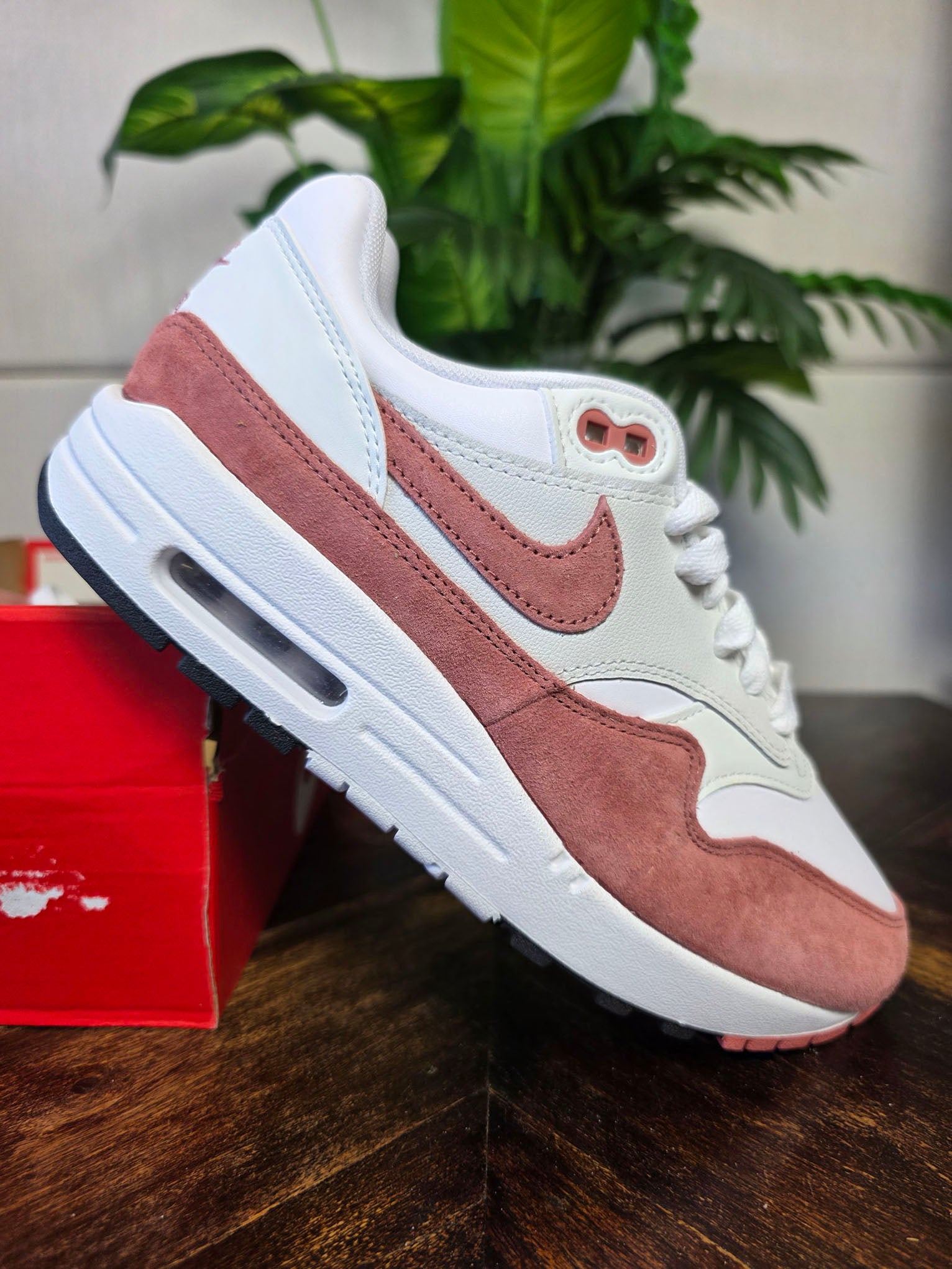 Nike Air Max 1 '87 White Canyon Pink maat 38