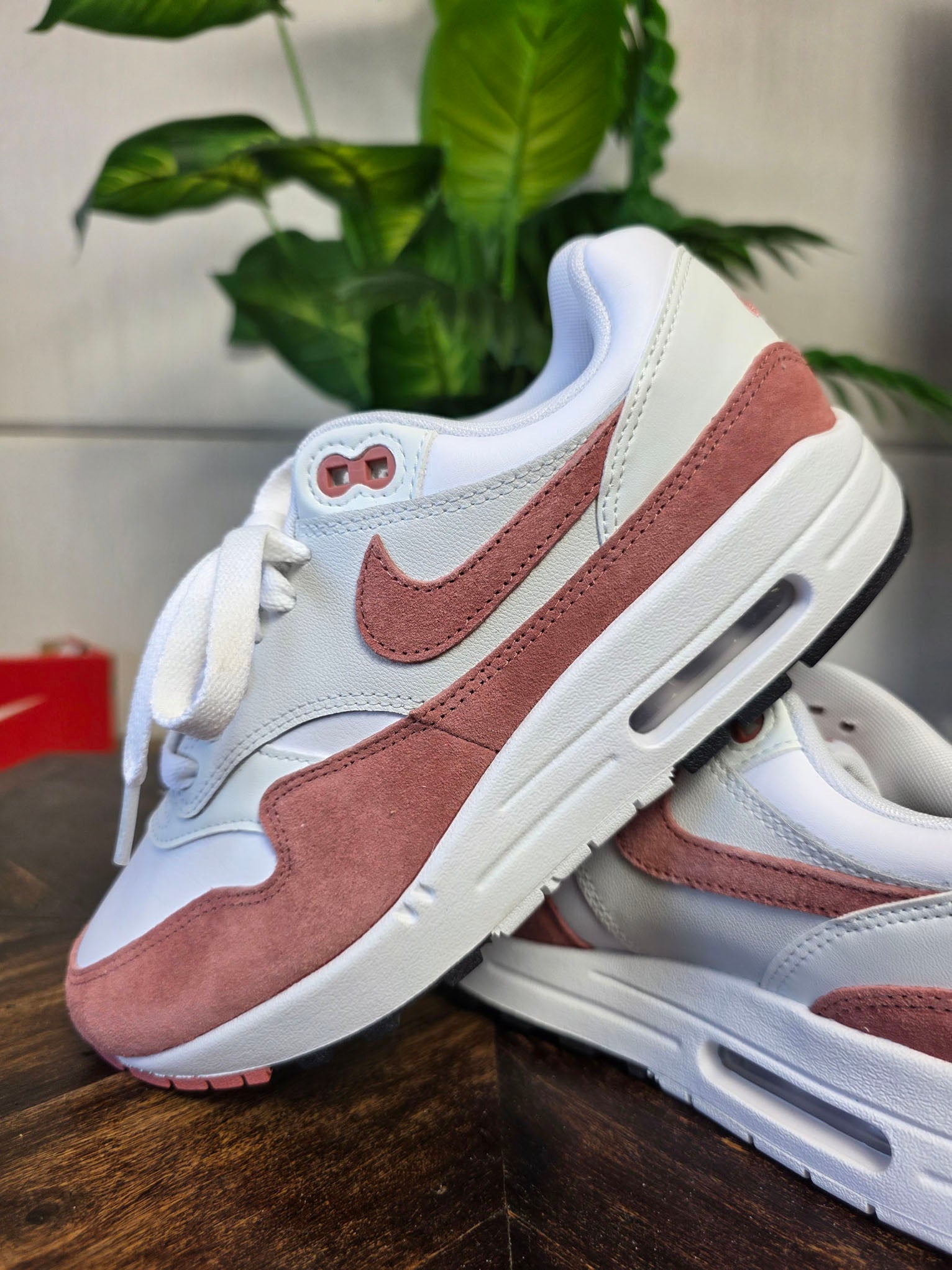 Nike Air Max 1 '87 White Canyon Pink maat 38