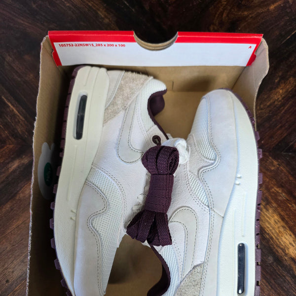 Nike Air Max 1 Brown Burgundy Crush maat 36,5
