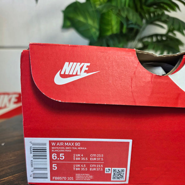 Nike Air Max 90 Teal Nebula maat 37,5