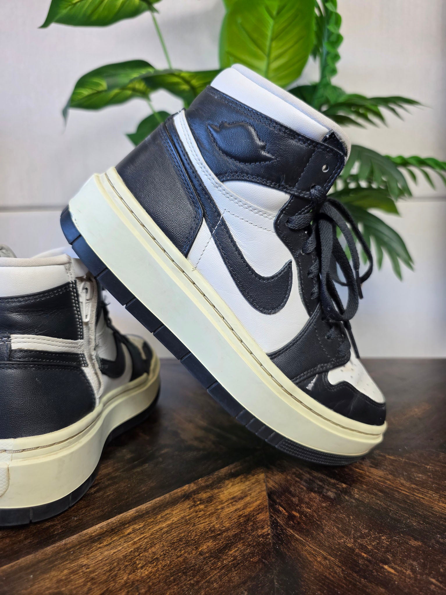 Nike Air Jordan 1 High Elevate Summit White Dark Ash maat 39