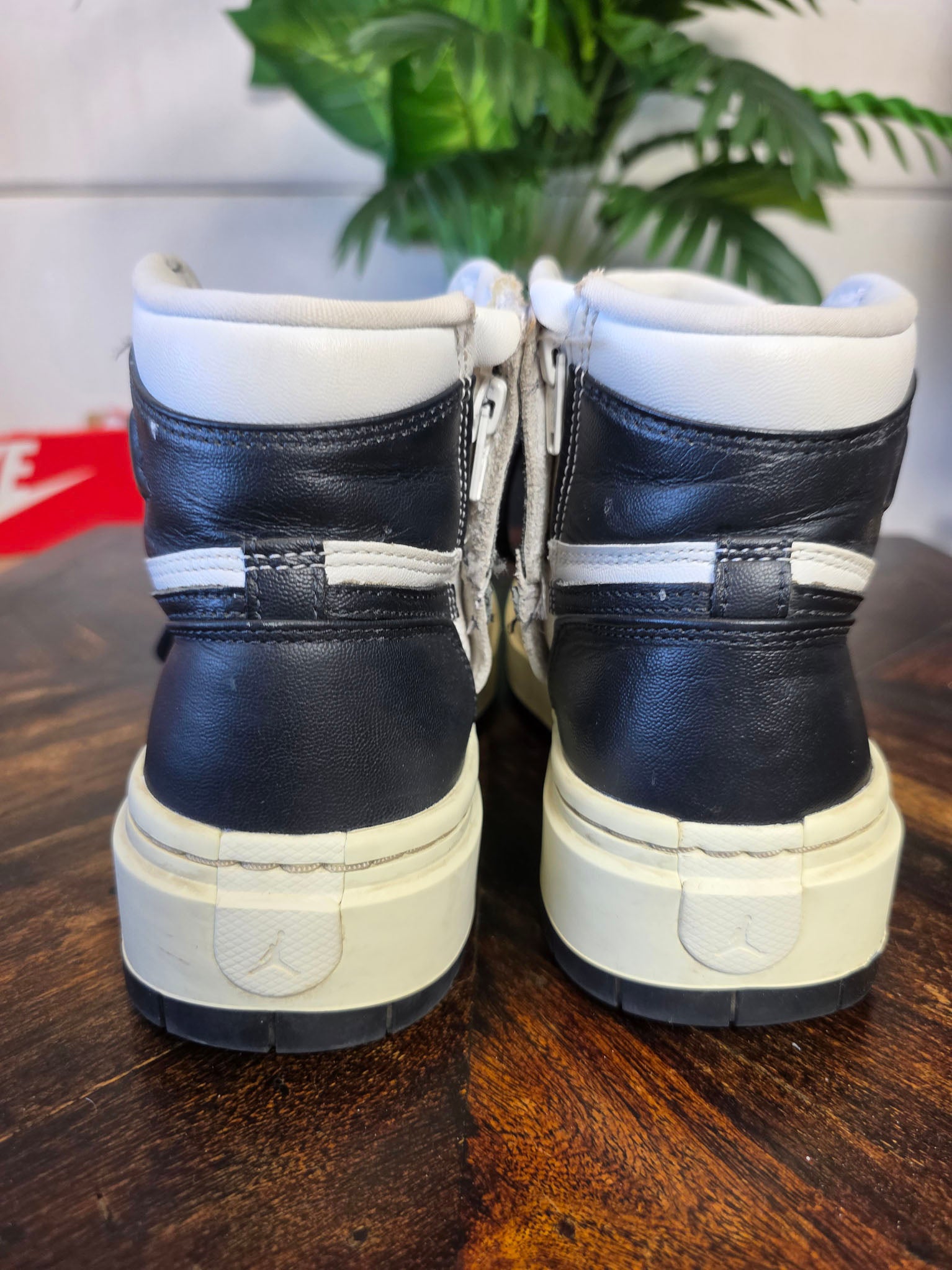 Nike Air Jordan 1 High Elevate Summit White Dark Ash maat 39