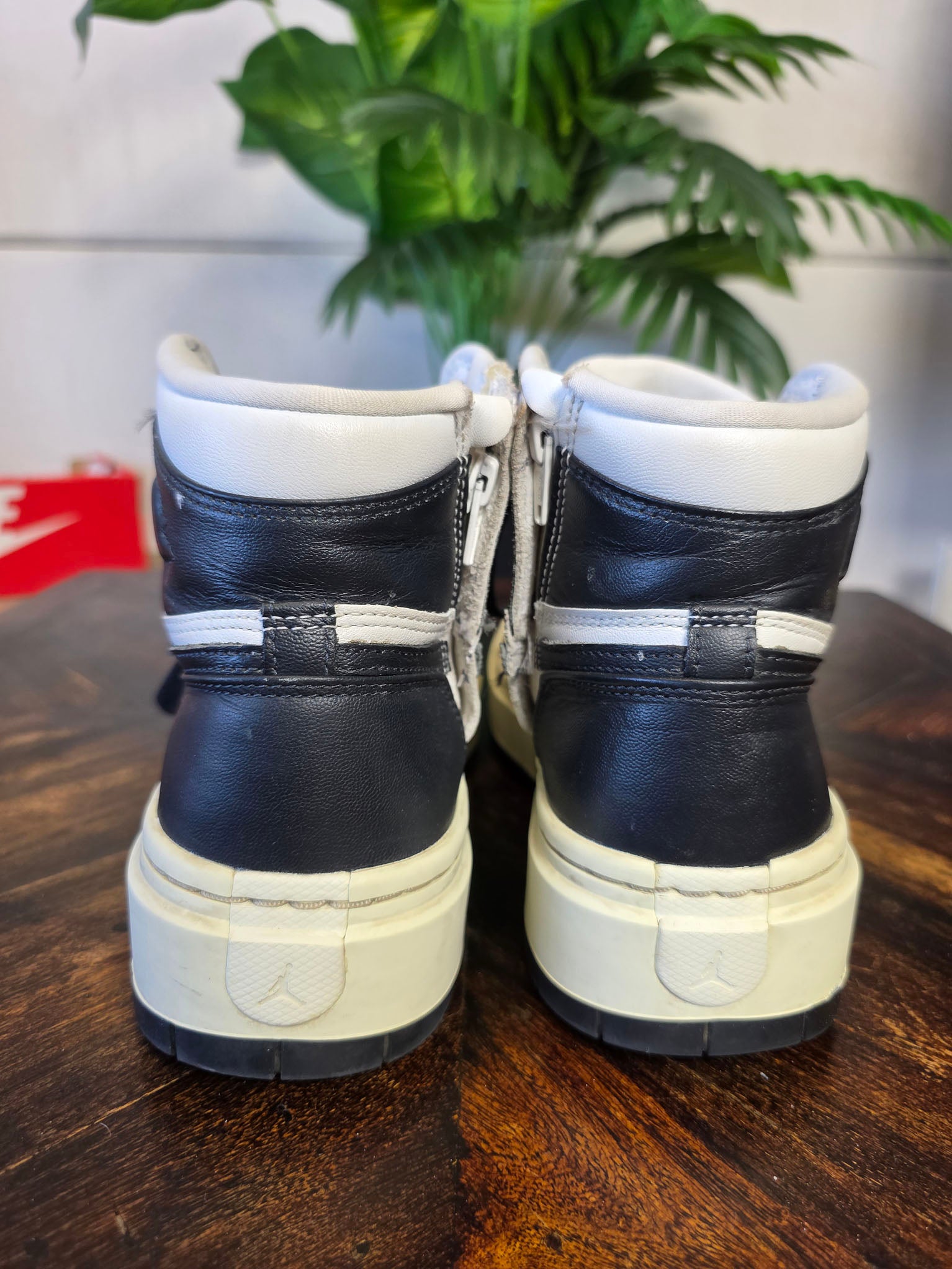 Nike Air Jordan 1 High Elevate Summit White Dark Ash maat 39