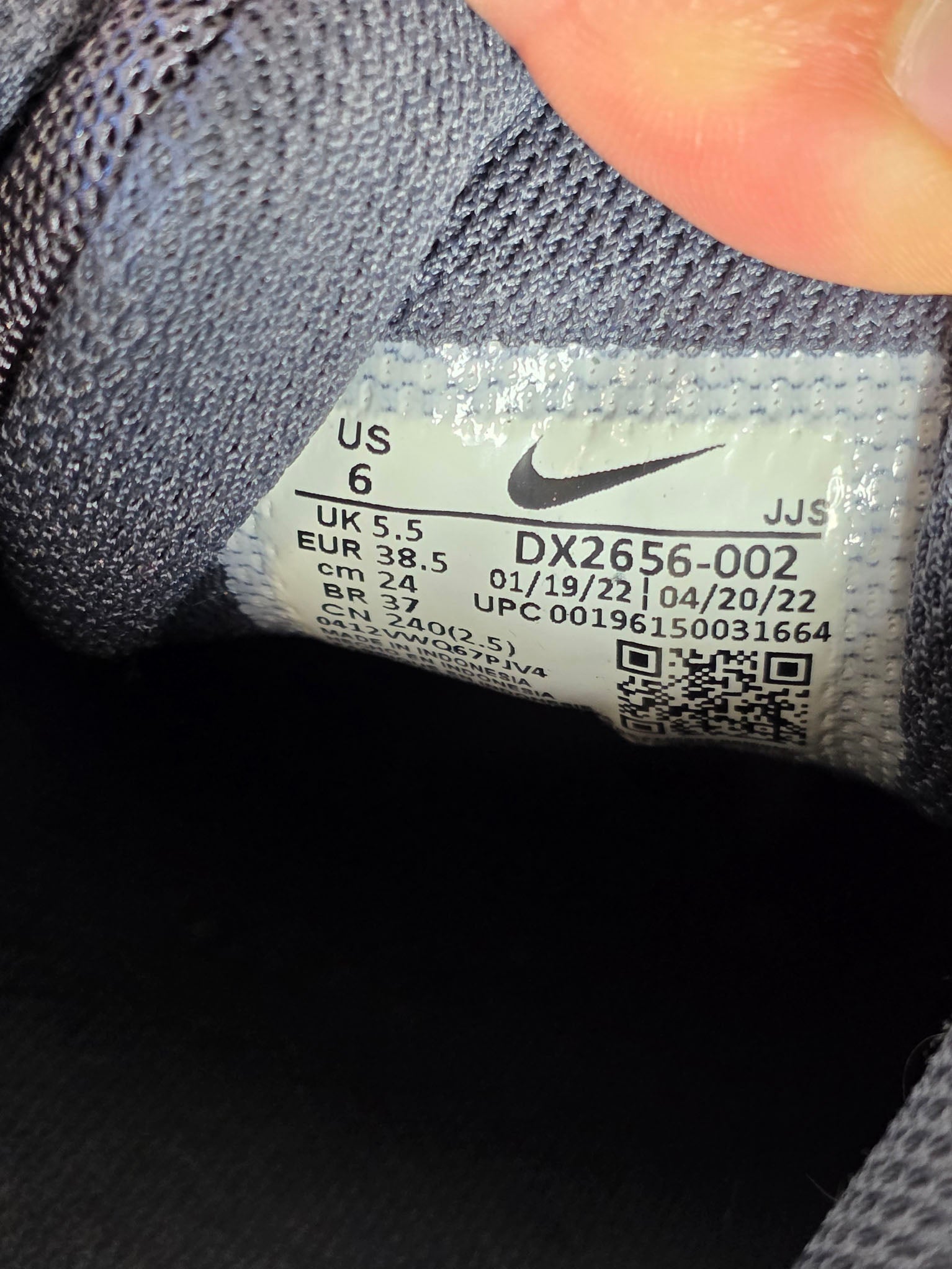 Nike Air Max 90 Jewel Grey maat 38,5