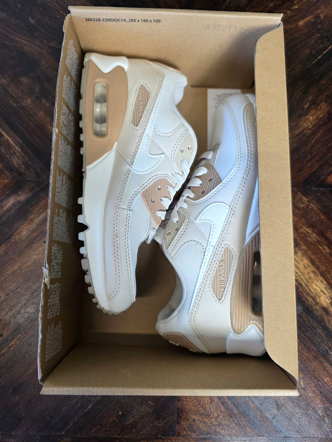 Nike Air Max 90 Sail Sanddrift maat 36,5
