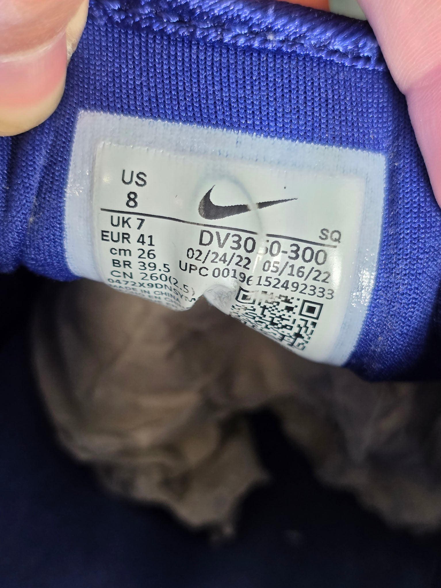 Nike Air Max 1 PRM Dirty Denim maat 41