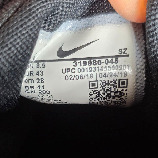 Nike Air Max 1 Triple Black maat 43