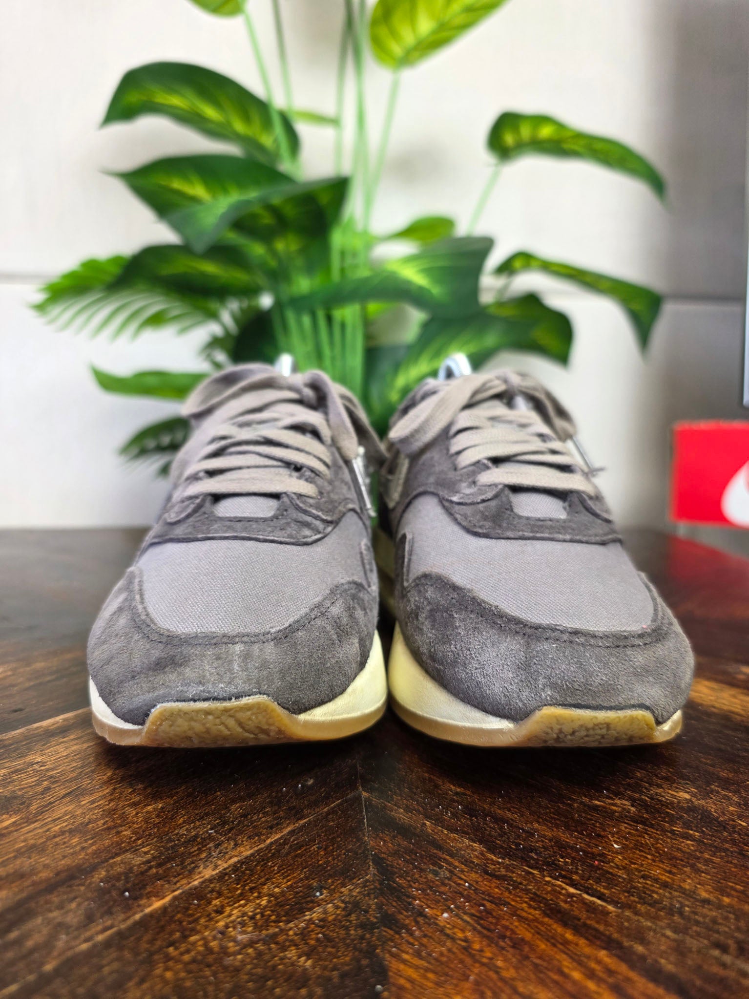 Nike Air Max 1 PRM Crepe Soft Grey maat 38