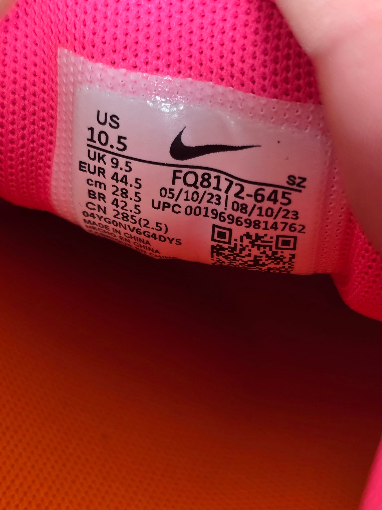 Nike Air Max 1 'Día de Muertos' maat 44,5