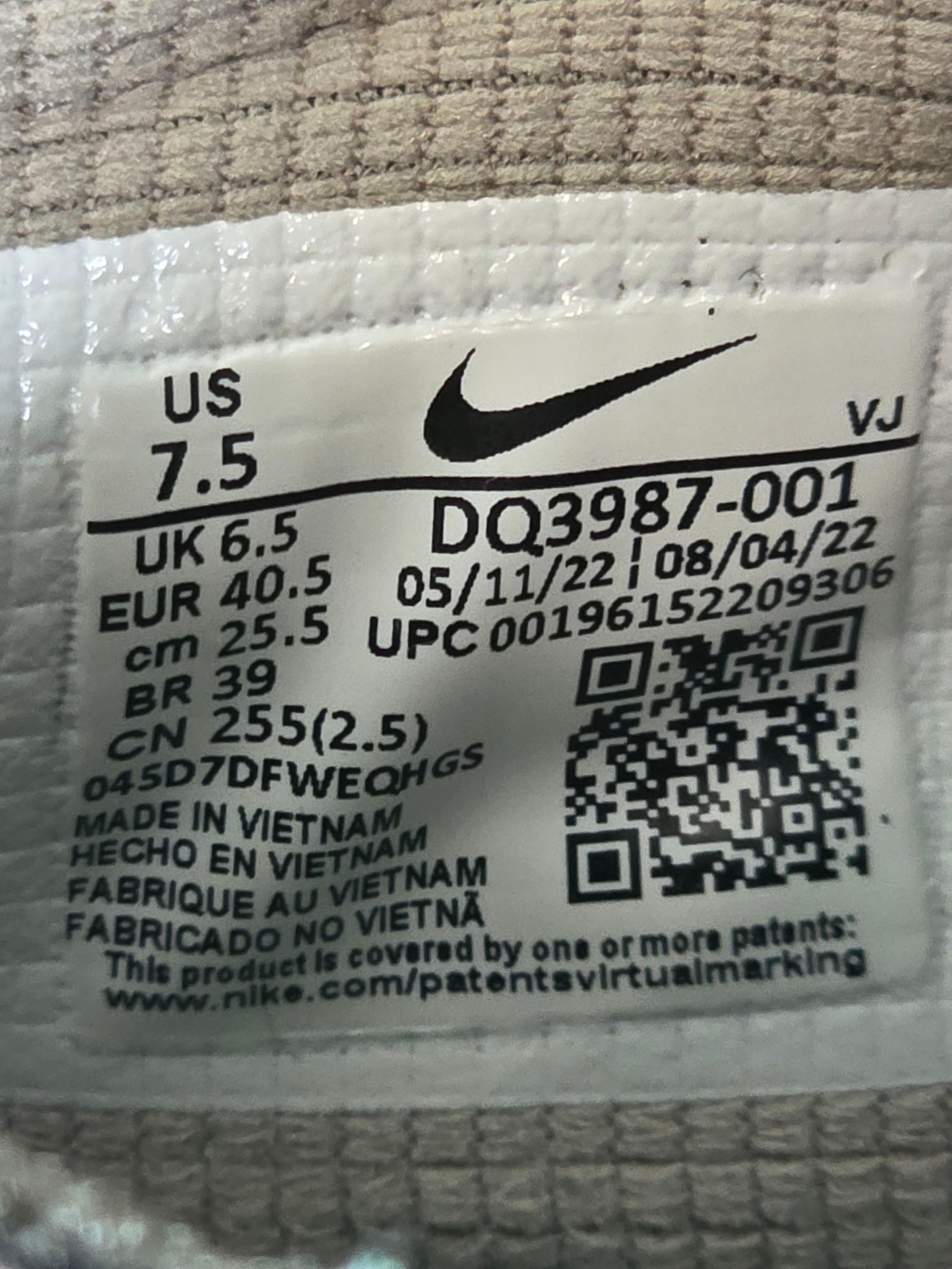 Nike Air Max 90 Aquatone maat 40,5