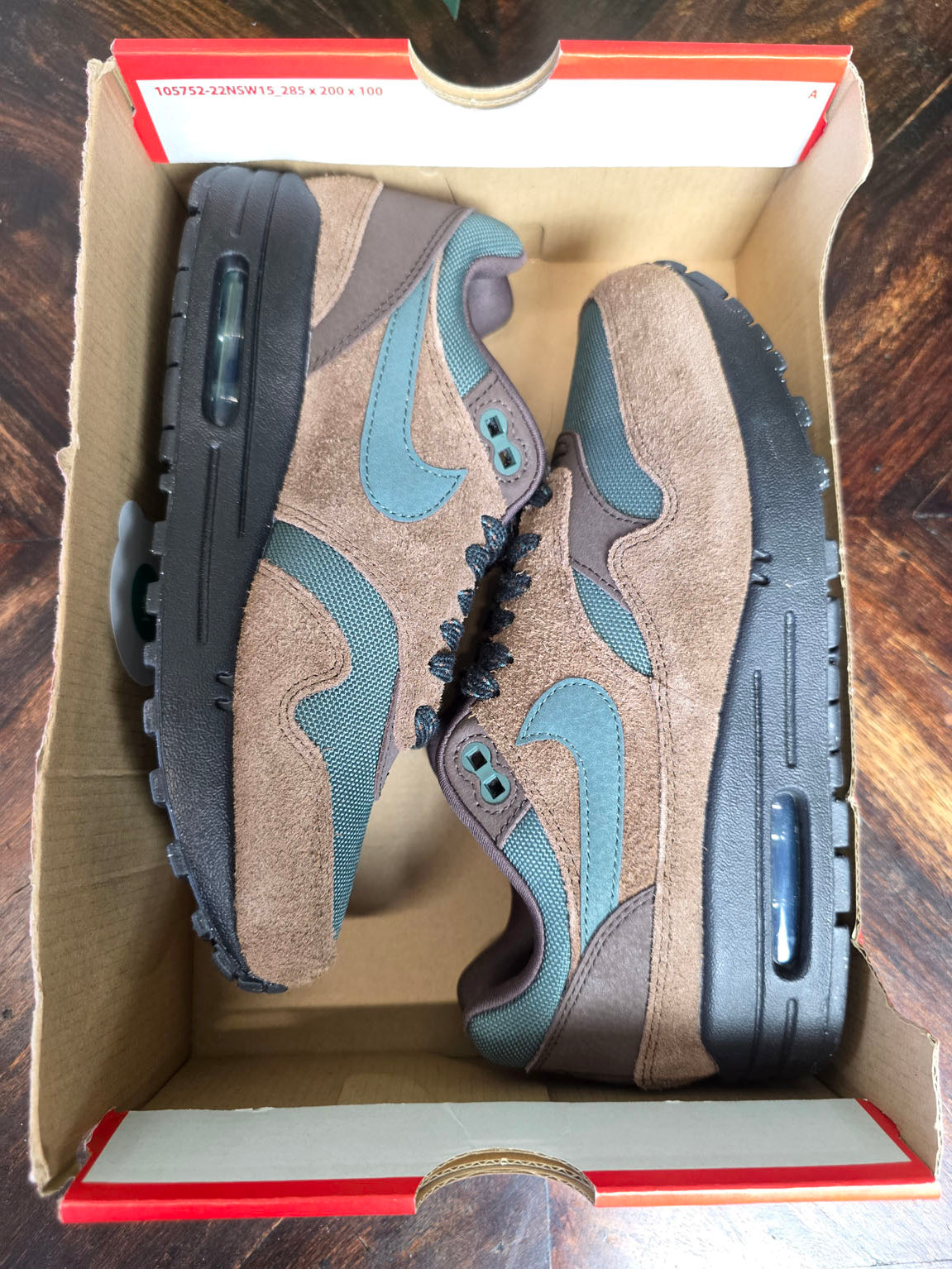 Nike Air Max 1 "Beef & Broccoli" maat 37,5