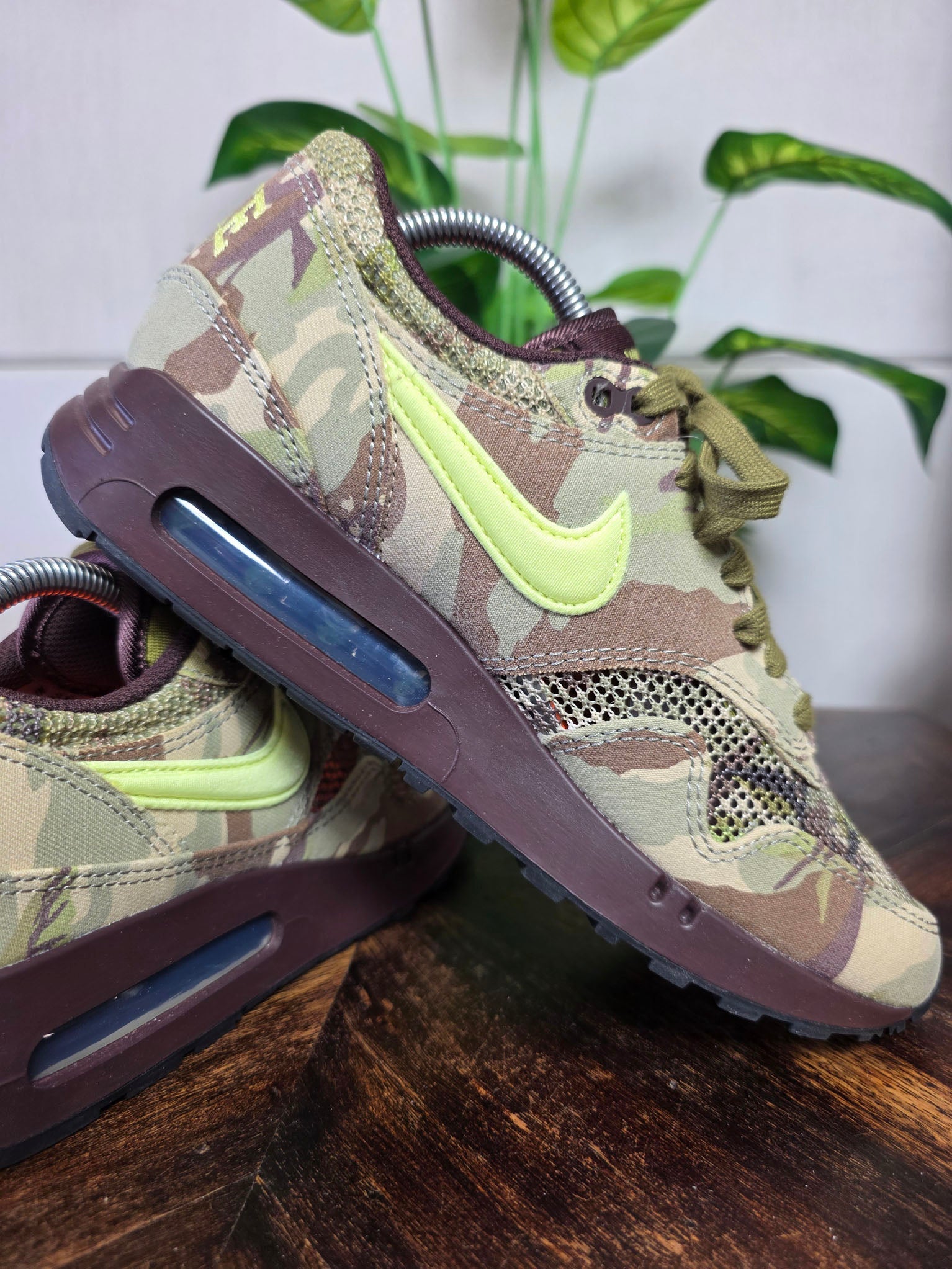 Nike Air Max 1 '86 OG Camo Light Lemon Twist maat 40,5