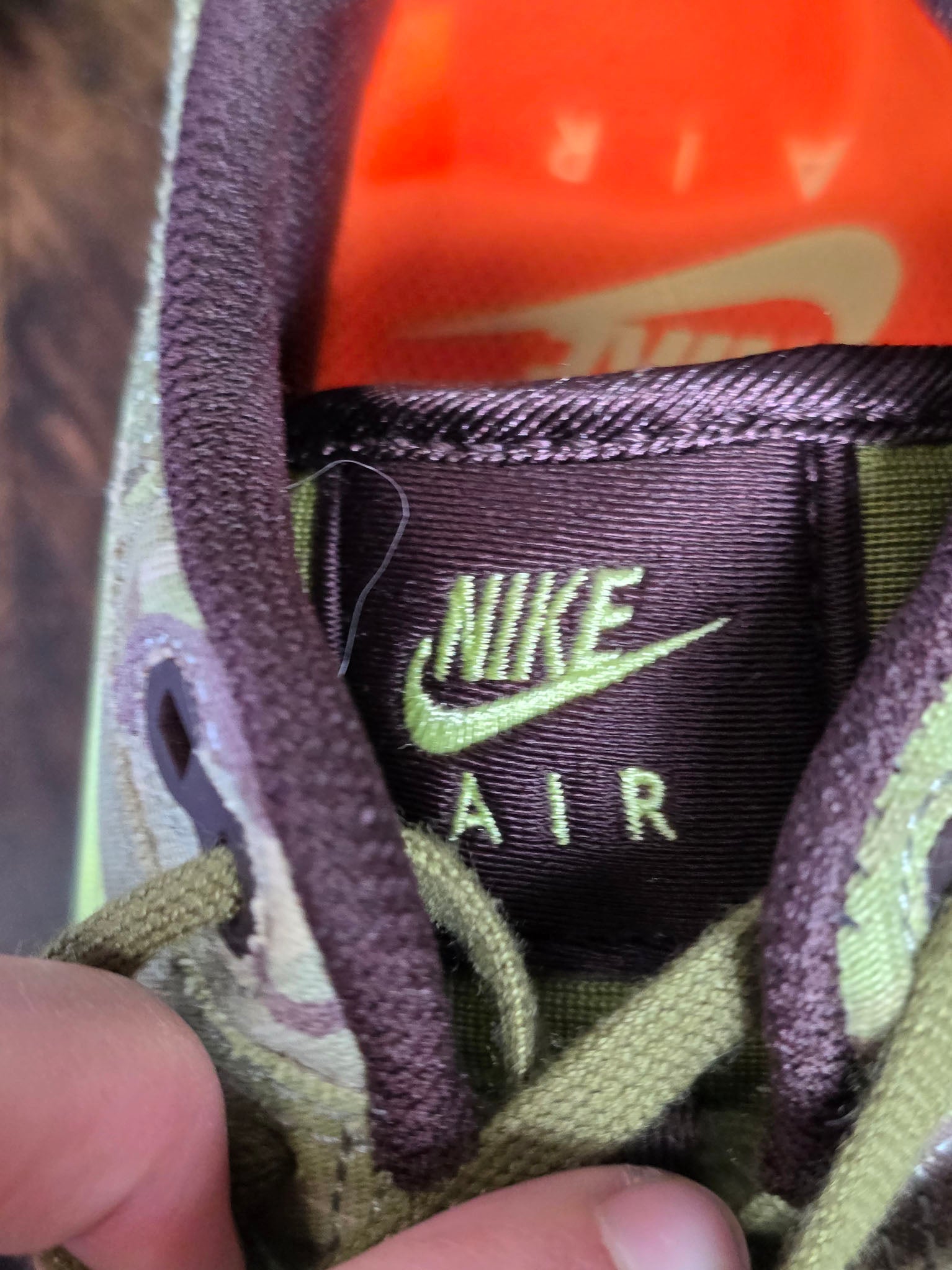 Nike Air Max 1 '86 OG Camo Light Lemon Twist maat 40,5