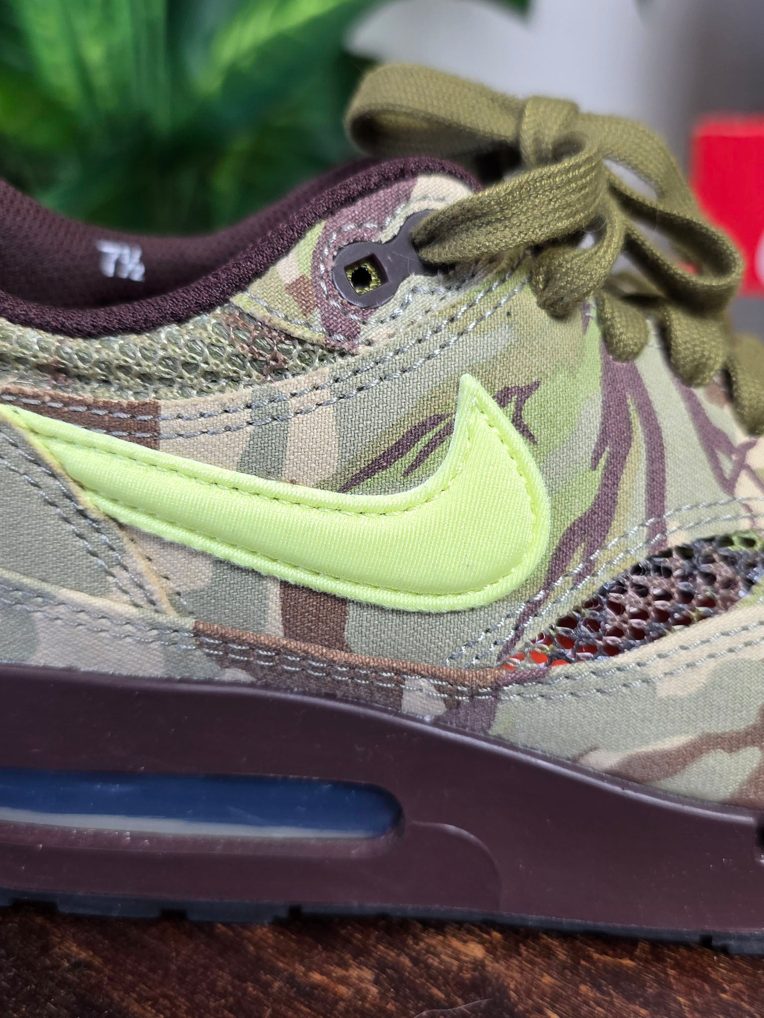 Nike Air Max 1 '86 OG Camo Light Lemon Twist maat 40,5