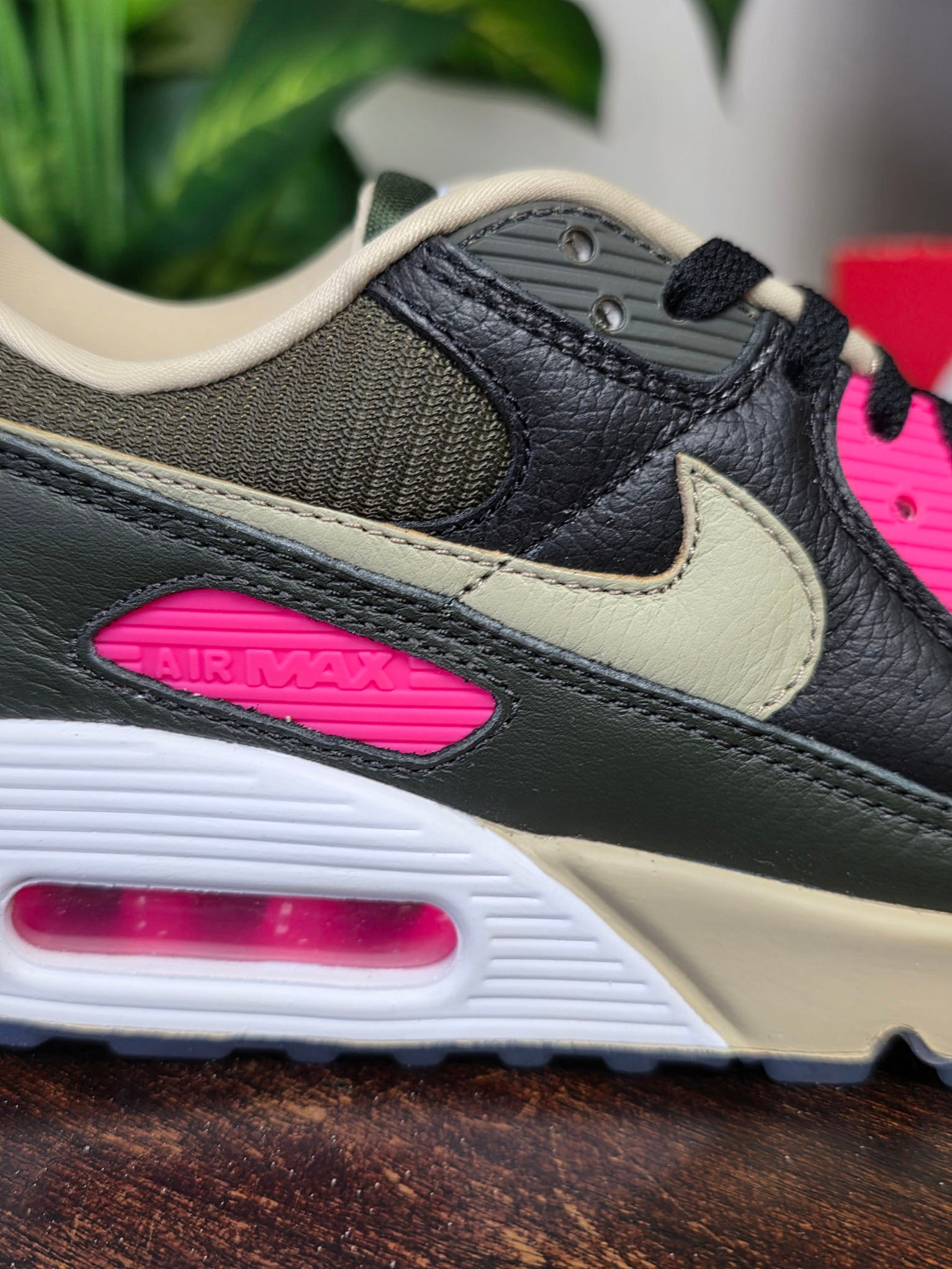 Nike Air Max 90 Green Leopard maat 41