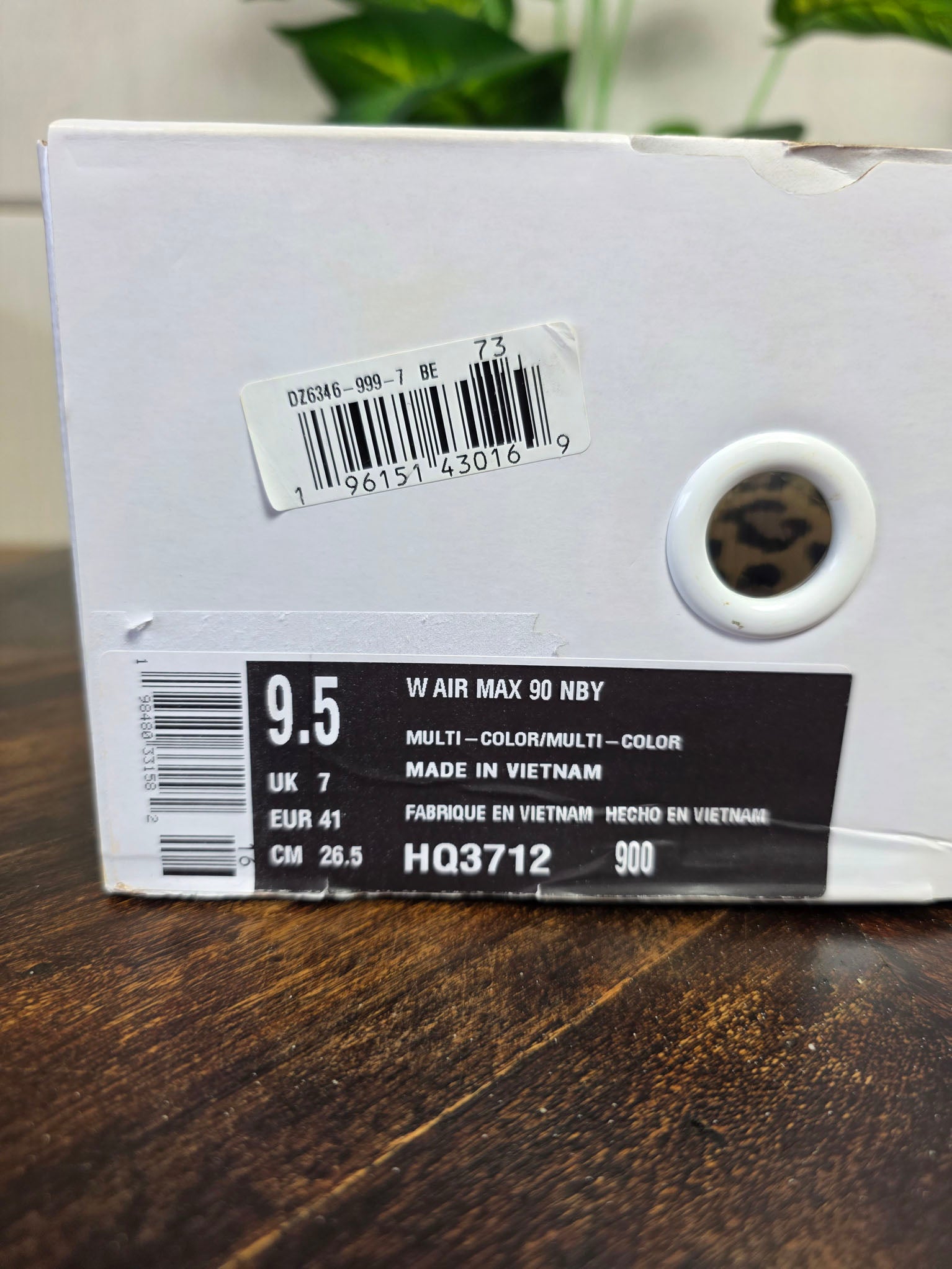 Nike Air Max 90 Green Leopard maat 41