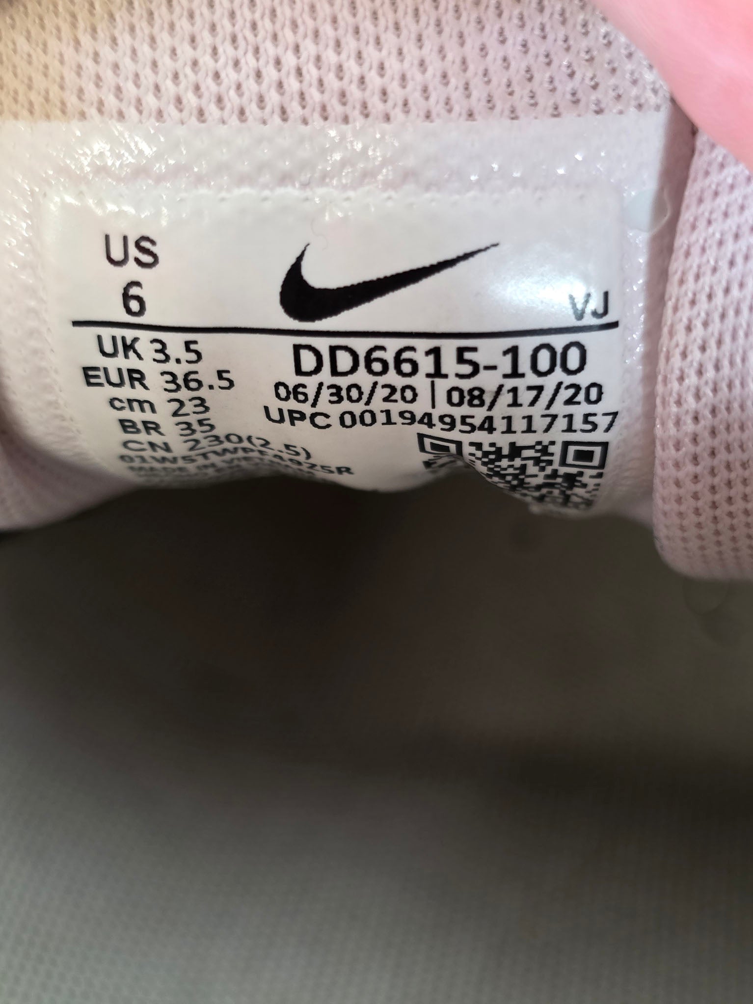 Nike Air Max 90 Sesame maat 36,5